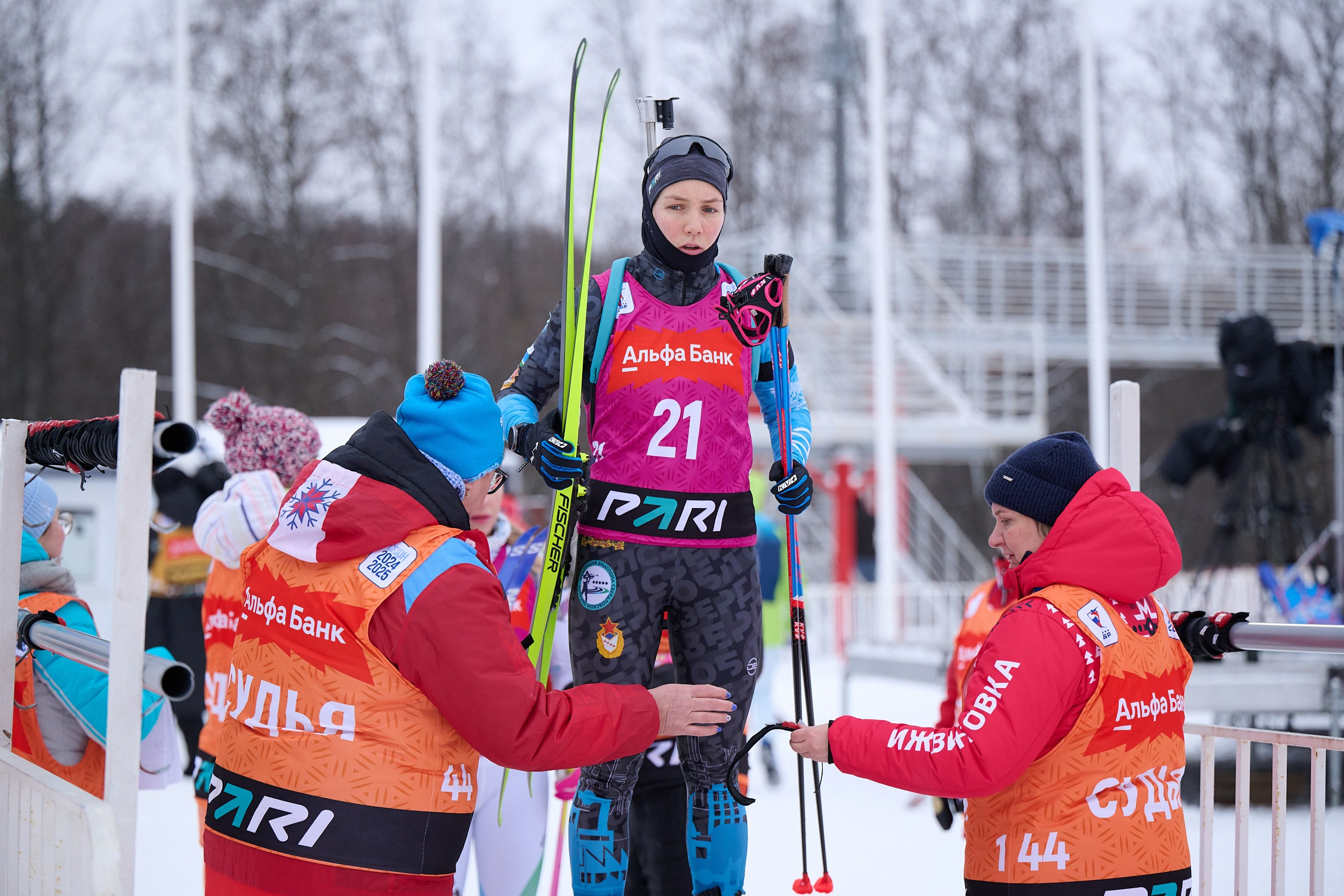 Биатлон. Чемпионат России — 2024/2025, 3-й этап, Ижевск. Ижевская винтовка. Спортивный репортажный фотограф в Ижевске Сергей Мерзляков