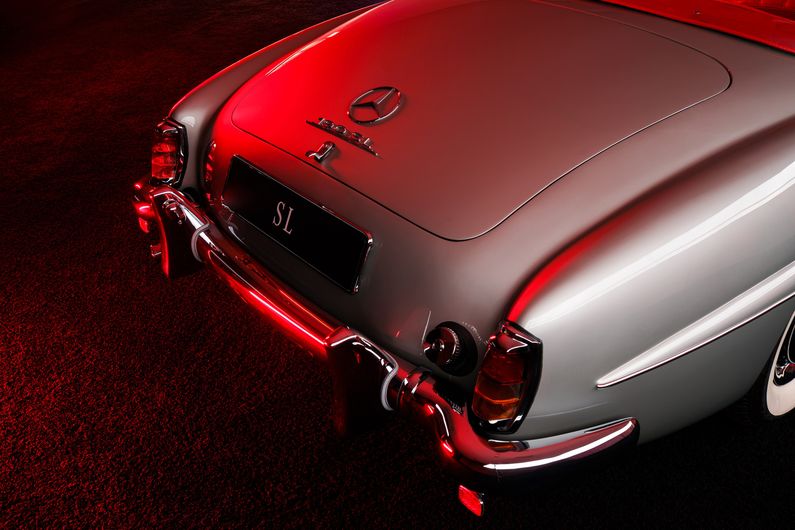 Mercedes-Benz 190SL. Автомобильный фотограф в Москве | Базилев Александр