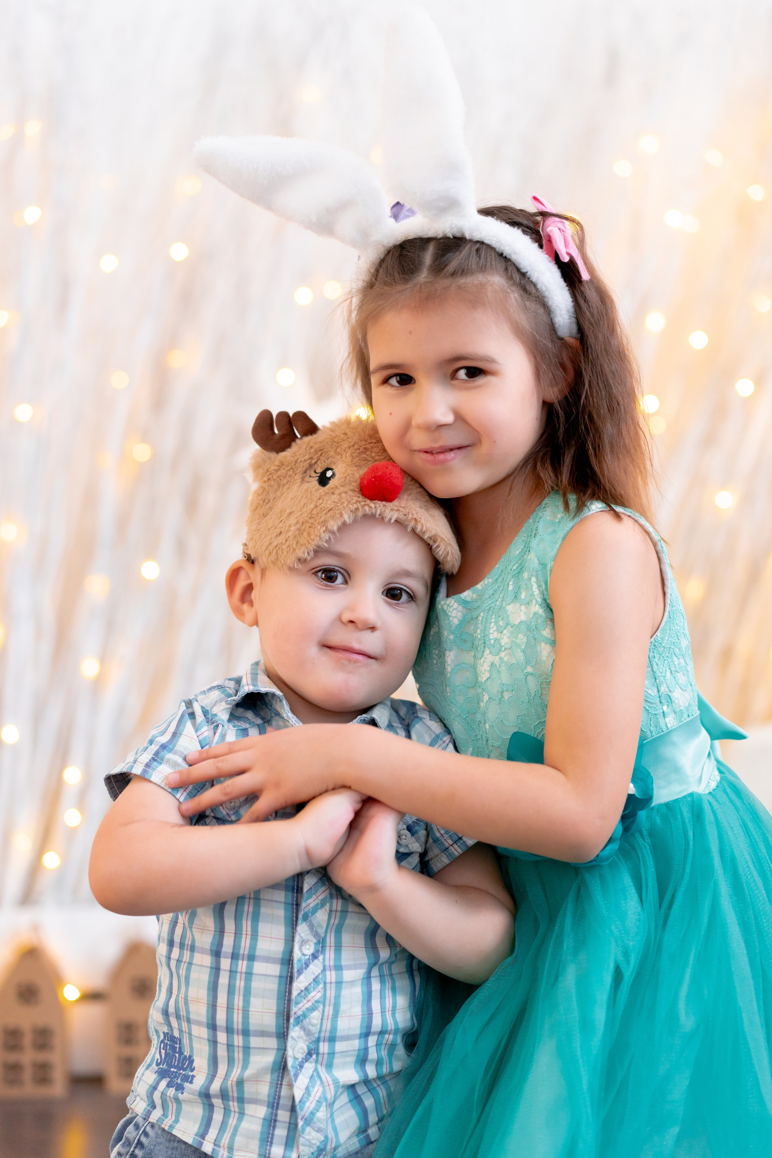 Катерина и Михаил с папой и мамой). Детская, семейная фотостудия в Санкт-Петербурге