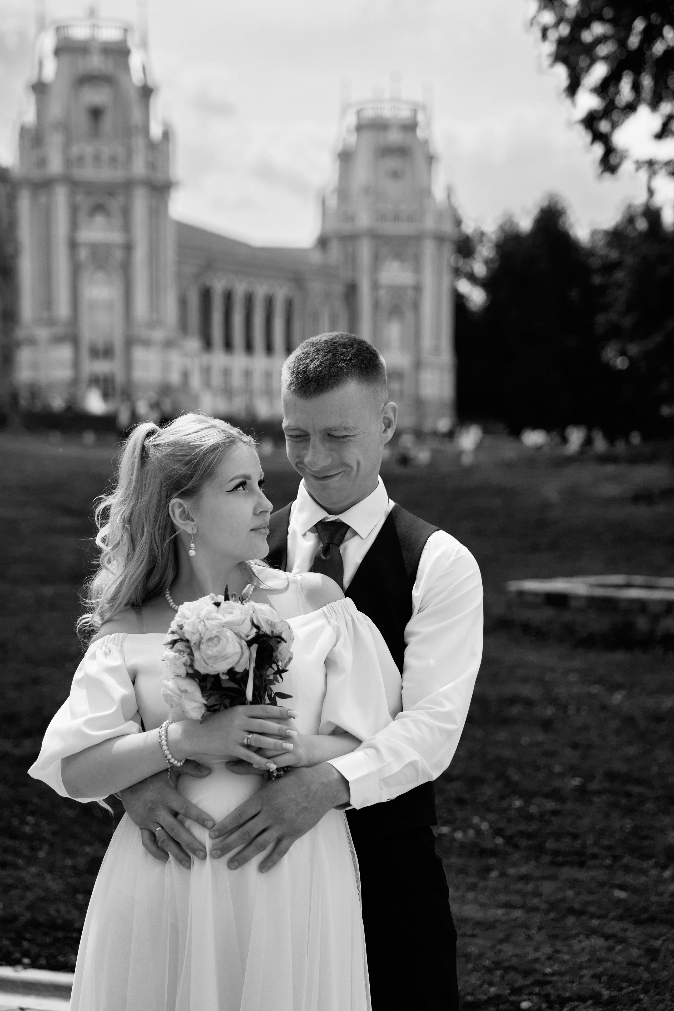 Свадебная фотосессия в Царицыно