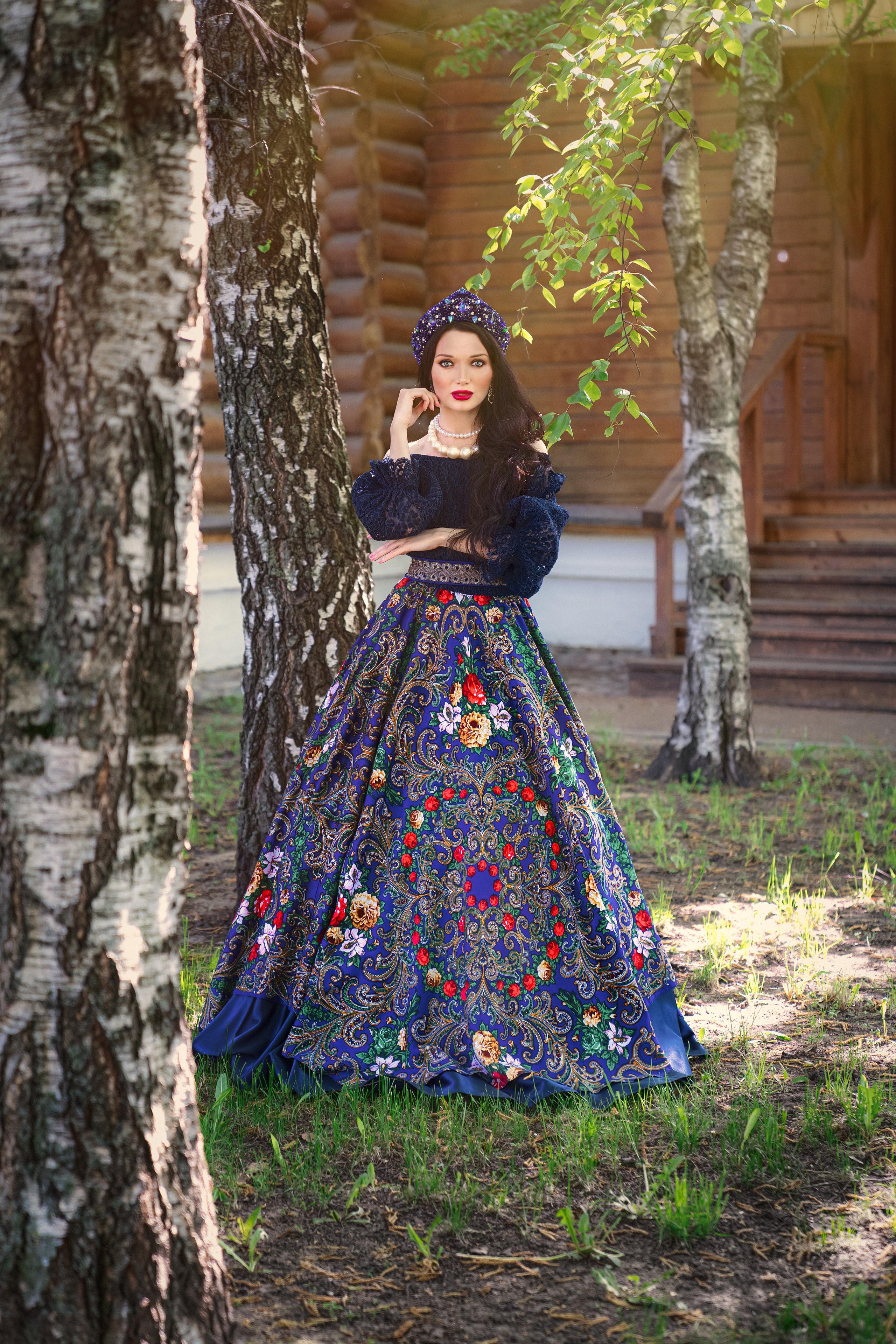 Стилизованная фотосессия для ценителей русского народного стиля. Трубинова Екатерина | Семейный фотограф | Москва