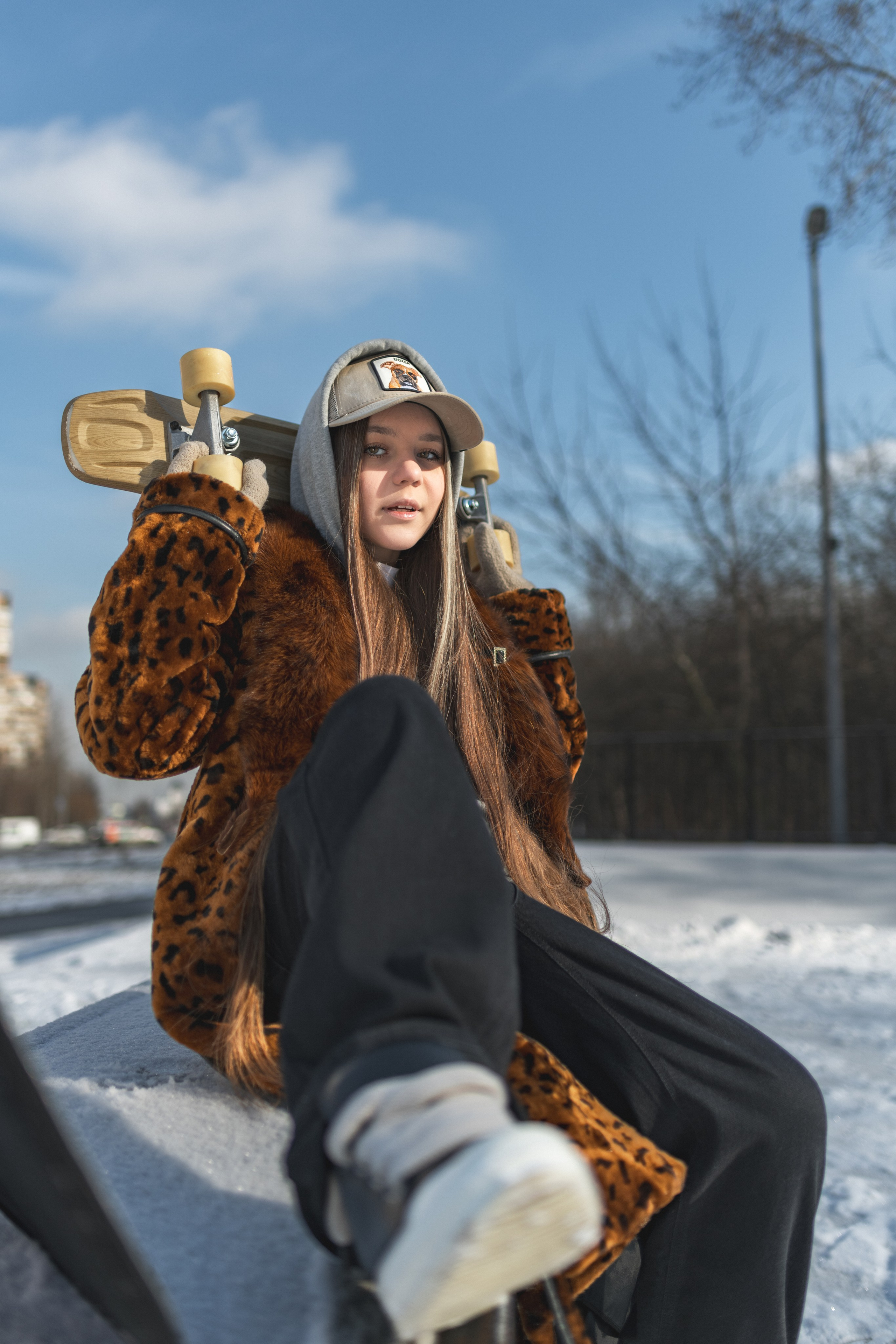 Света со скейтом. Фотограф в Москве/Зарайске Шахова Марина