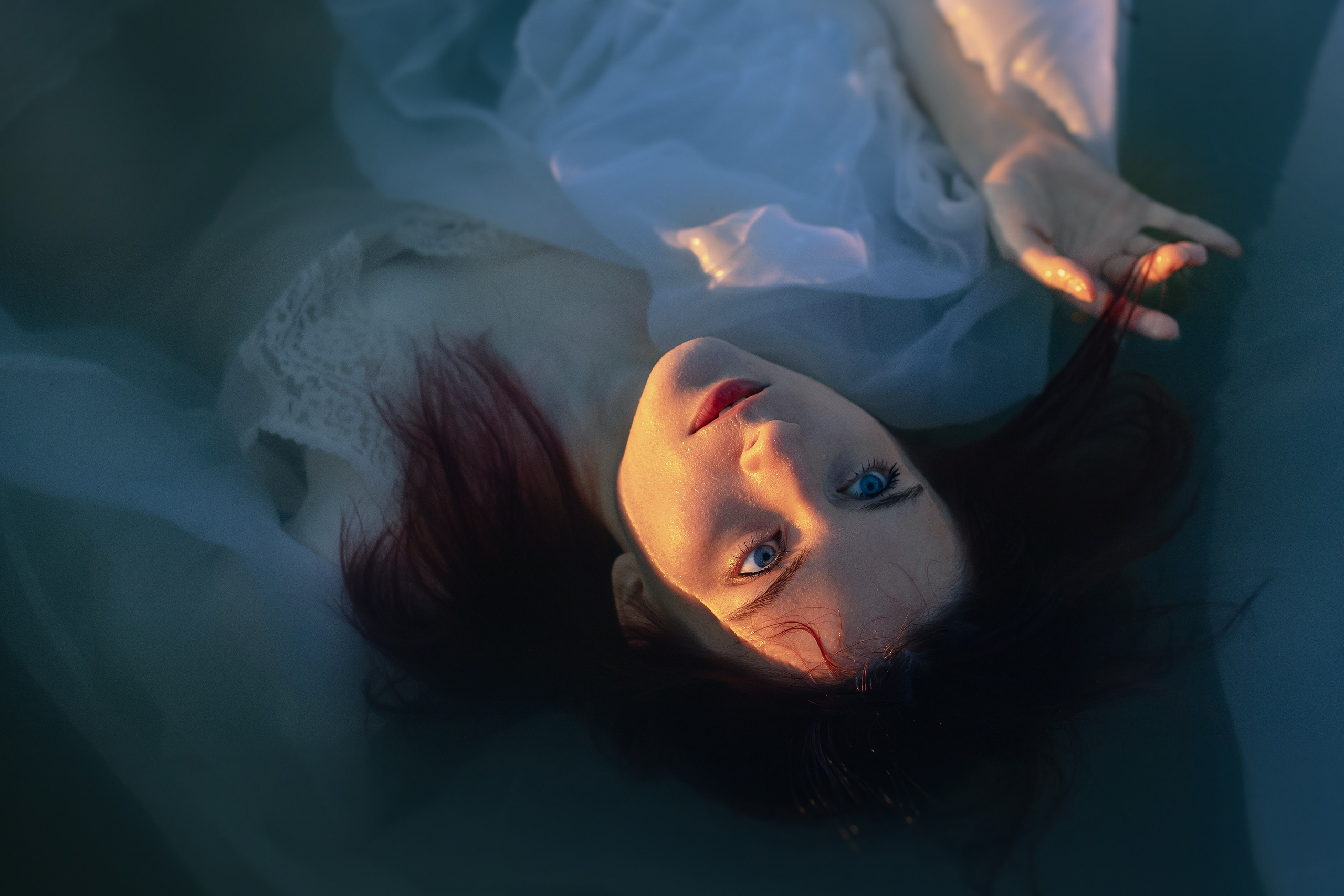 Творческая съемка на озере. Фотограф Минск Елена Украинец