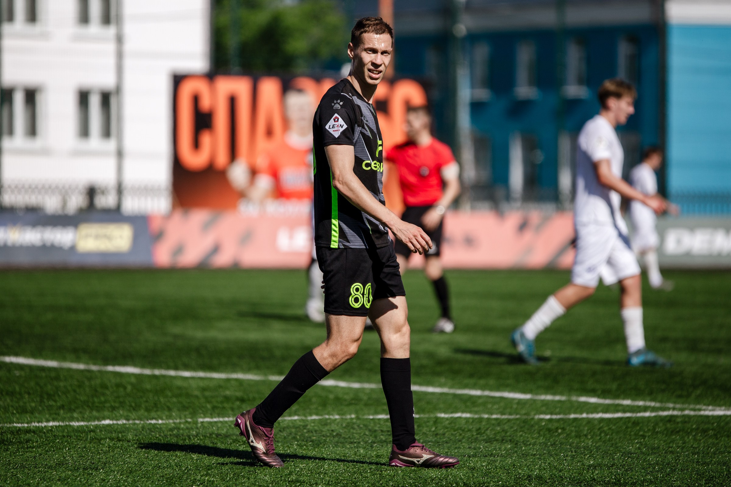 Первенство России по футболу LEON-Вторая лига Б | ФК Иркутск — Чертаново (Москва) | 24.08.25. Фотограф в Иркутске Евгения Айвазова