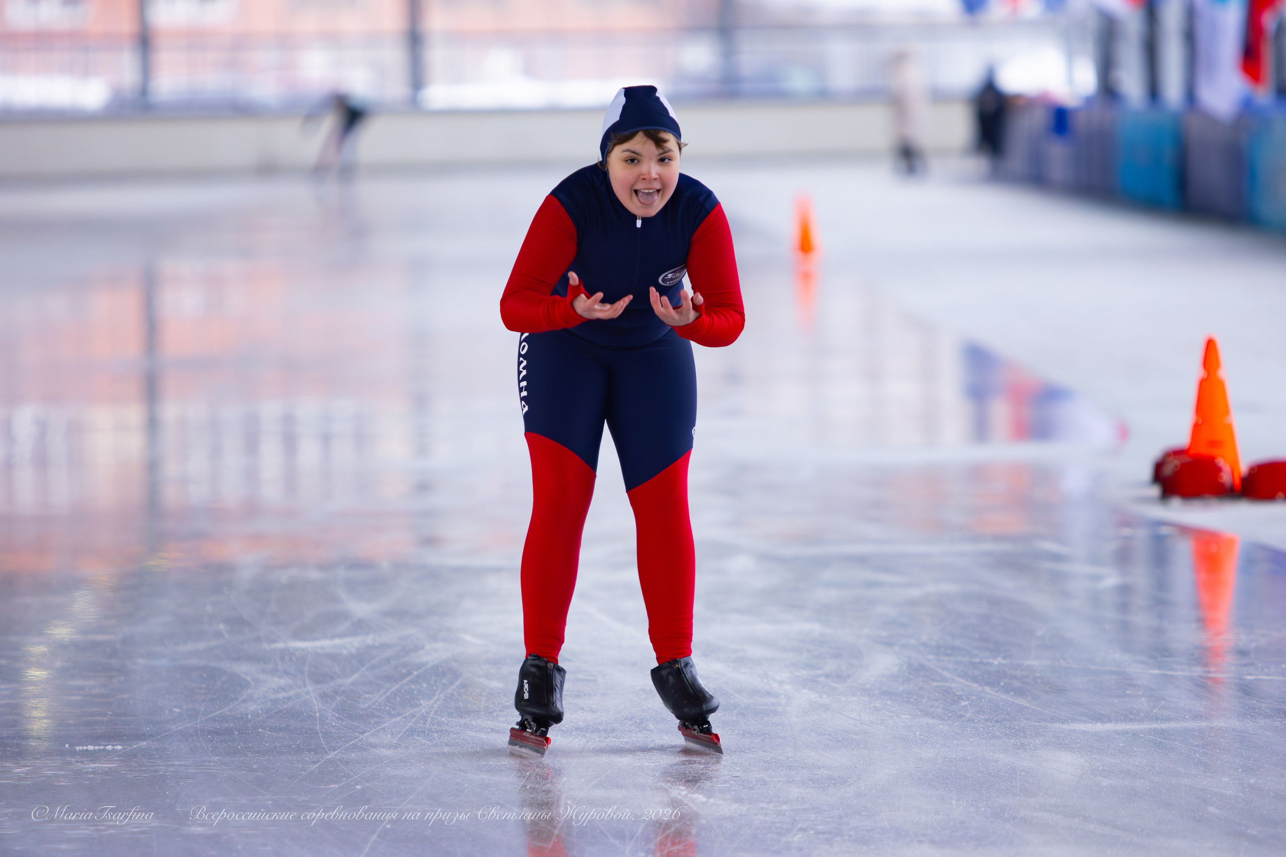 Конькобежный спорт. Спортивная съемка Мария Царфати