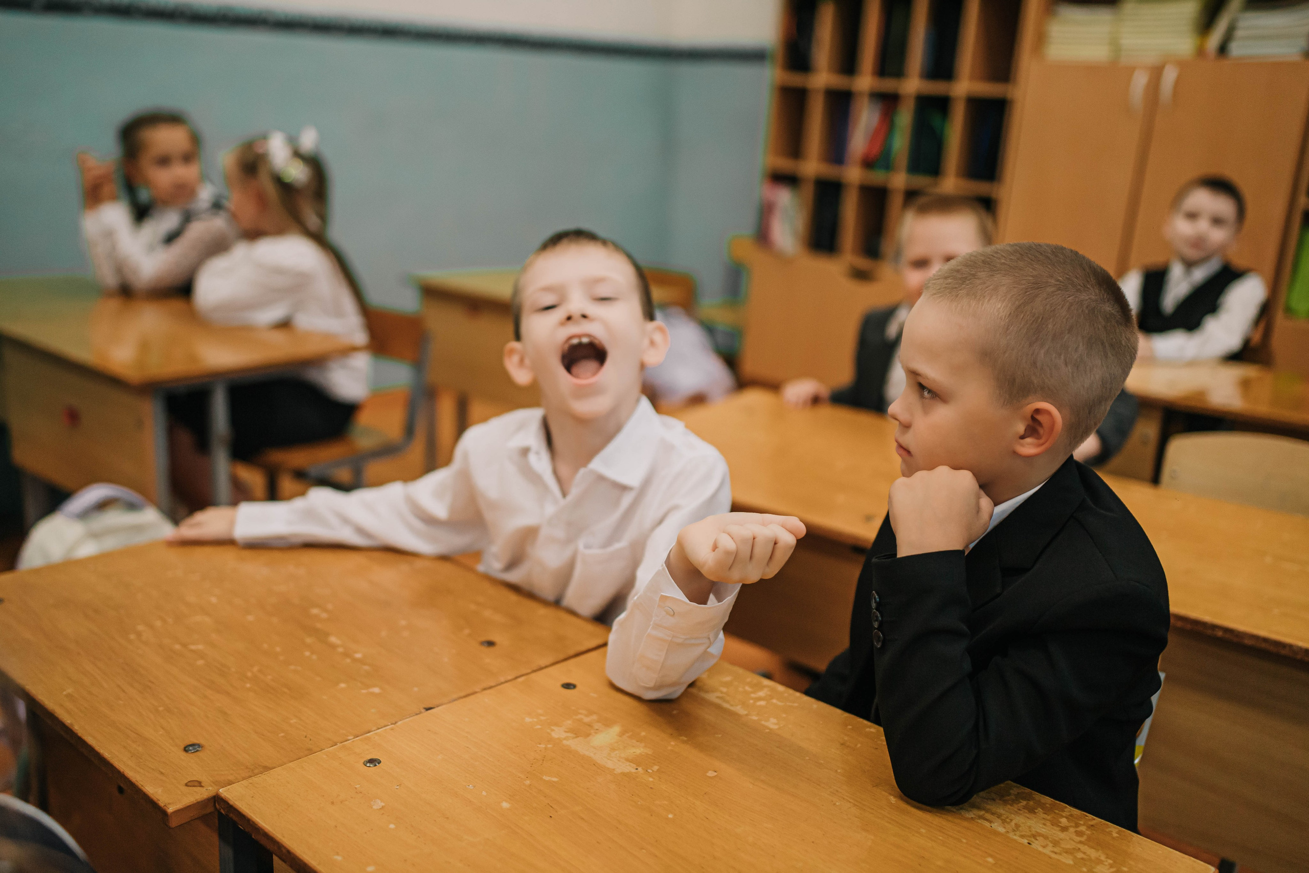 Школьные будни 2 класс. Фотограф Дарья Маташкова
