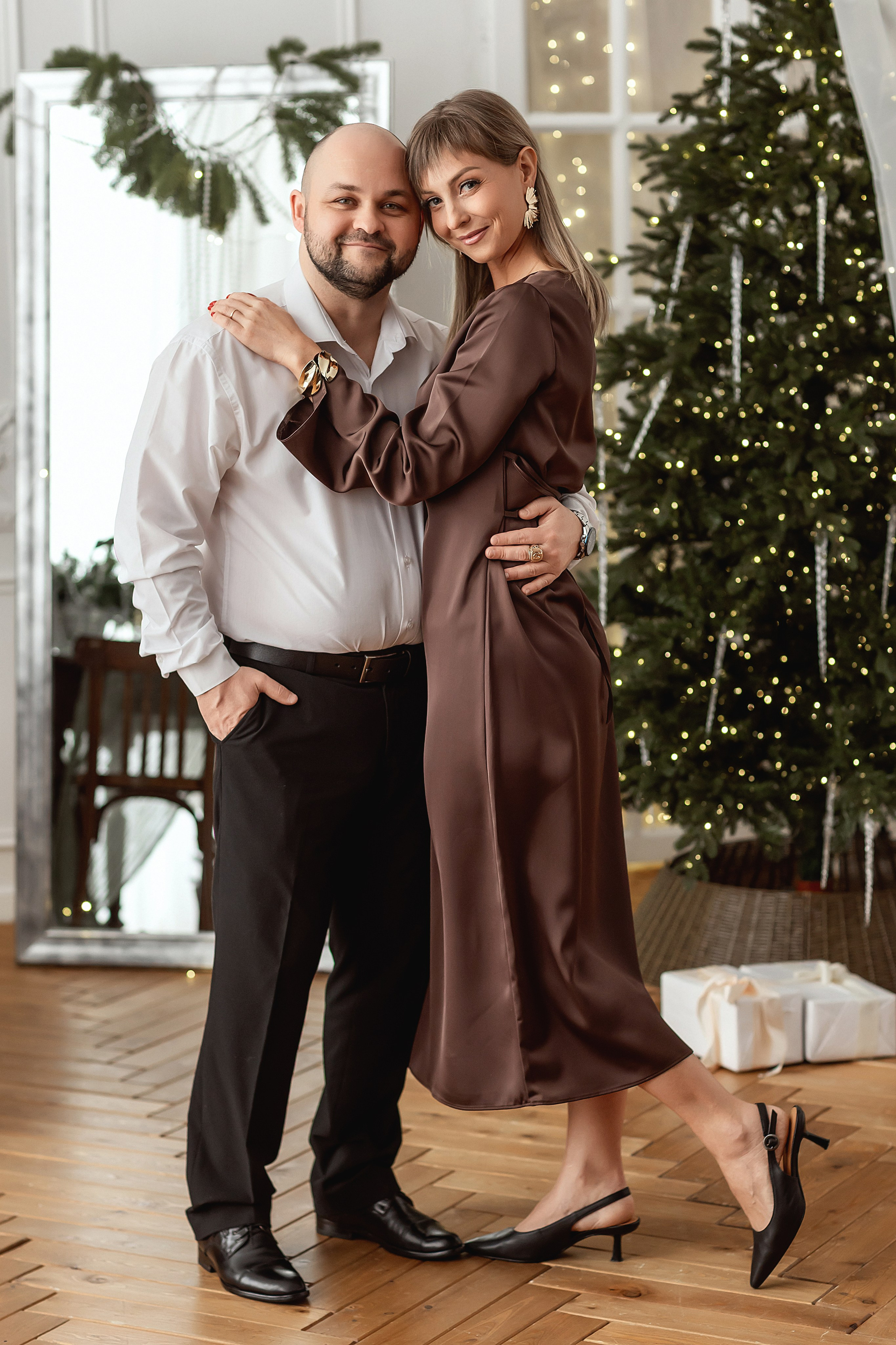 Новогодняя фотосессия Анна Иван и Маргарита. Детский и семейный фотограф Елена Воропаева