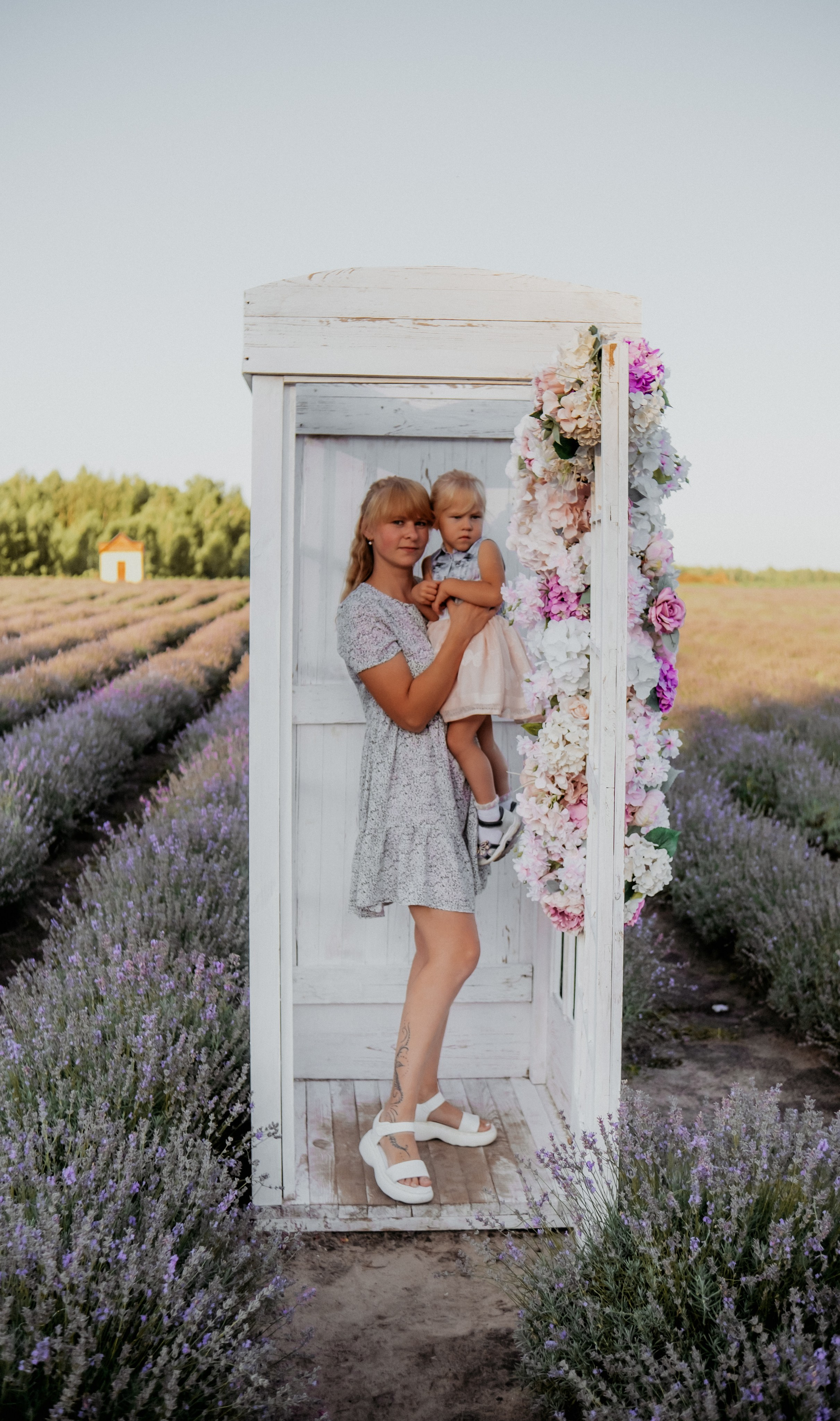 Семейная съемка в лованде. Nattie.ph