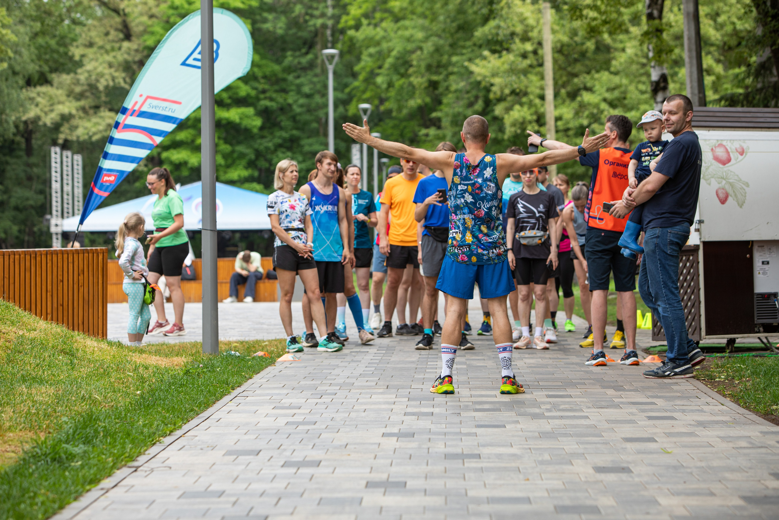 5 вёрст в Химках в День России, 12.06.24. Фотограф Сергей Ловкий