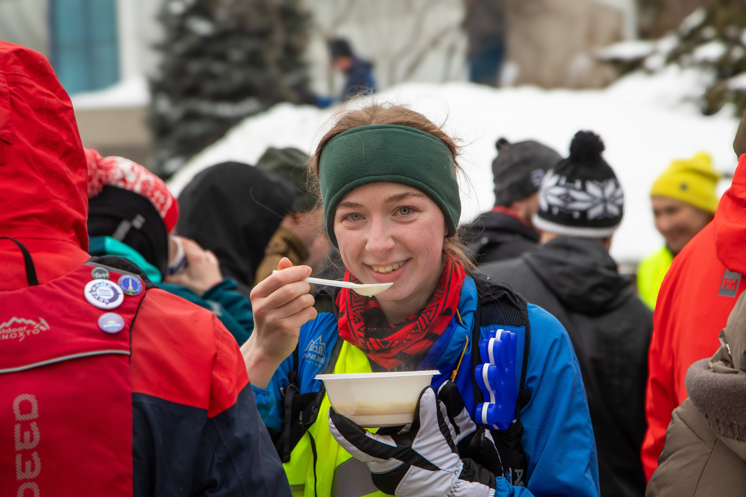 Марафон у дома, 10 этап, SEVERЯNE, 11 февраля 2024 г. Фотограф Сергей Ловкий