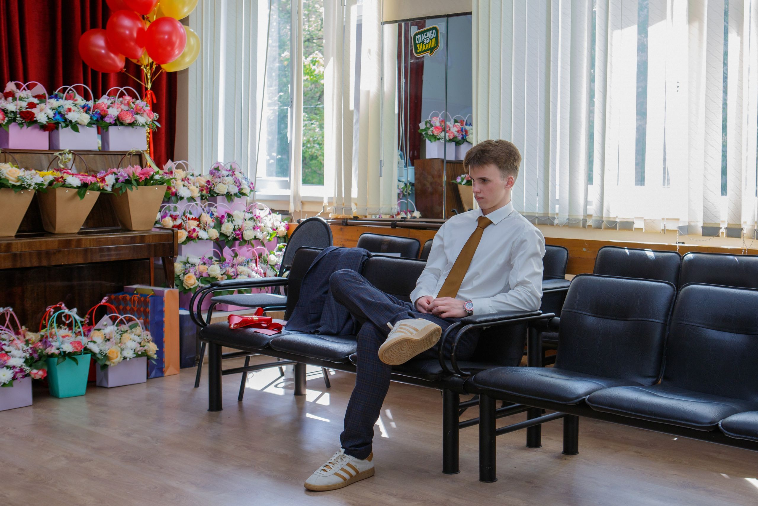 11 класс / Последний звонок / Гимназия № 1558 / г. Москва. Детский и семейный фотограф Мария Киселёва. Москва