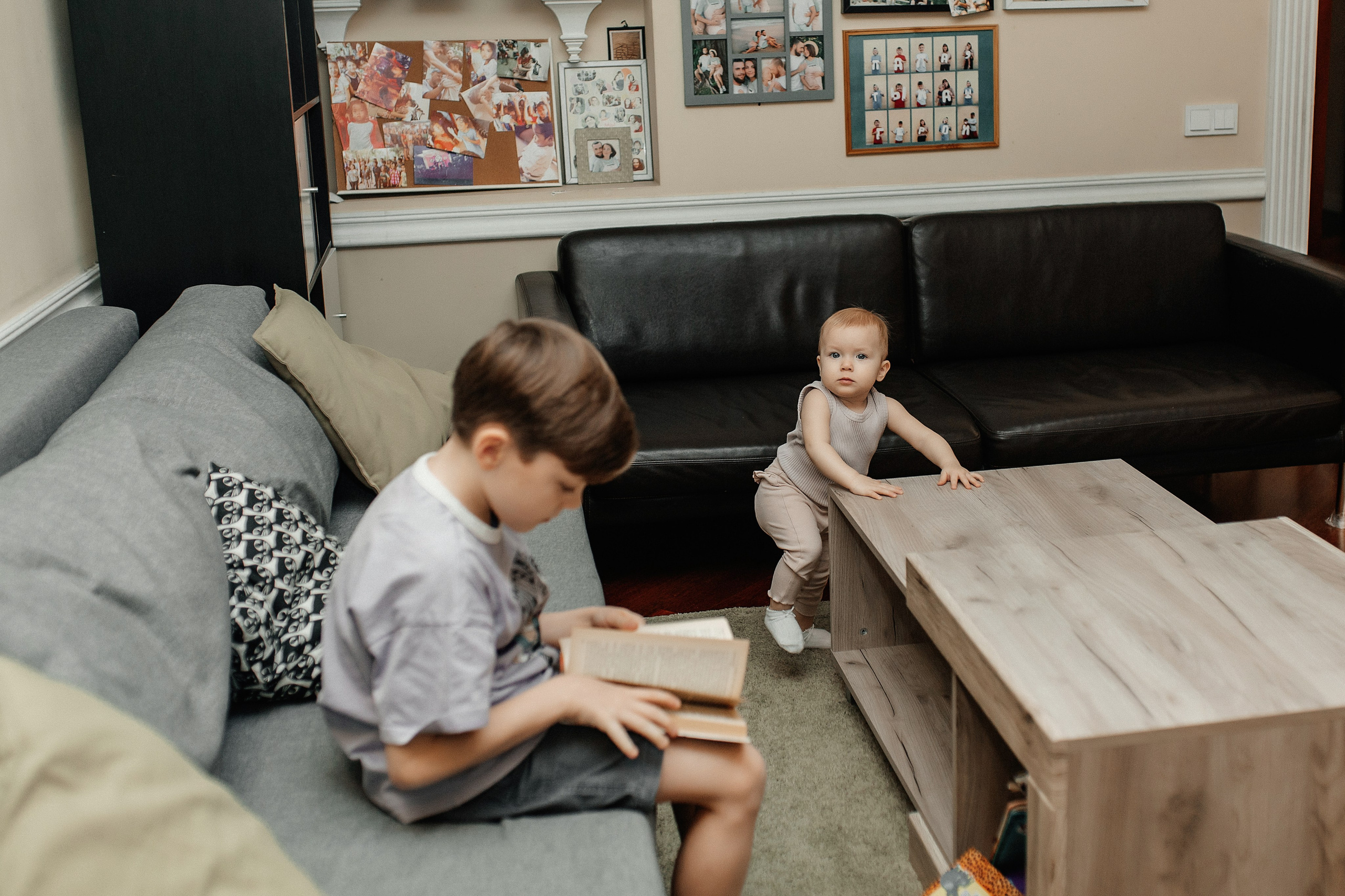 4 сыночка и лапочка дочка. Семейный фотограф в Новосибирске Екатерина Сафронова