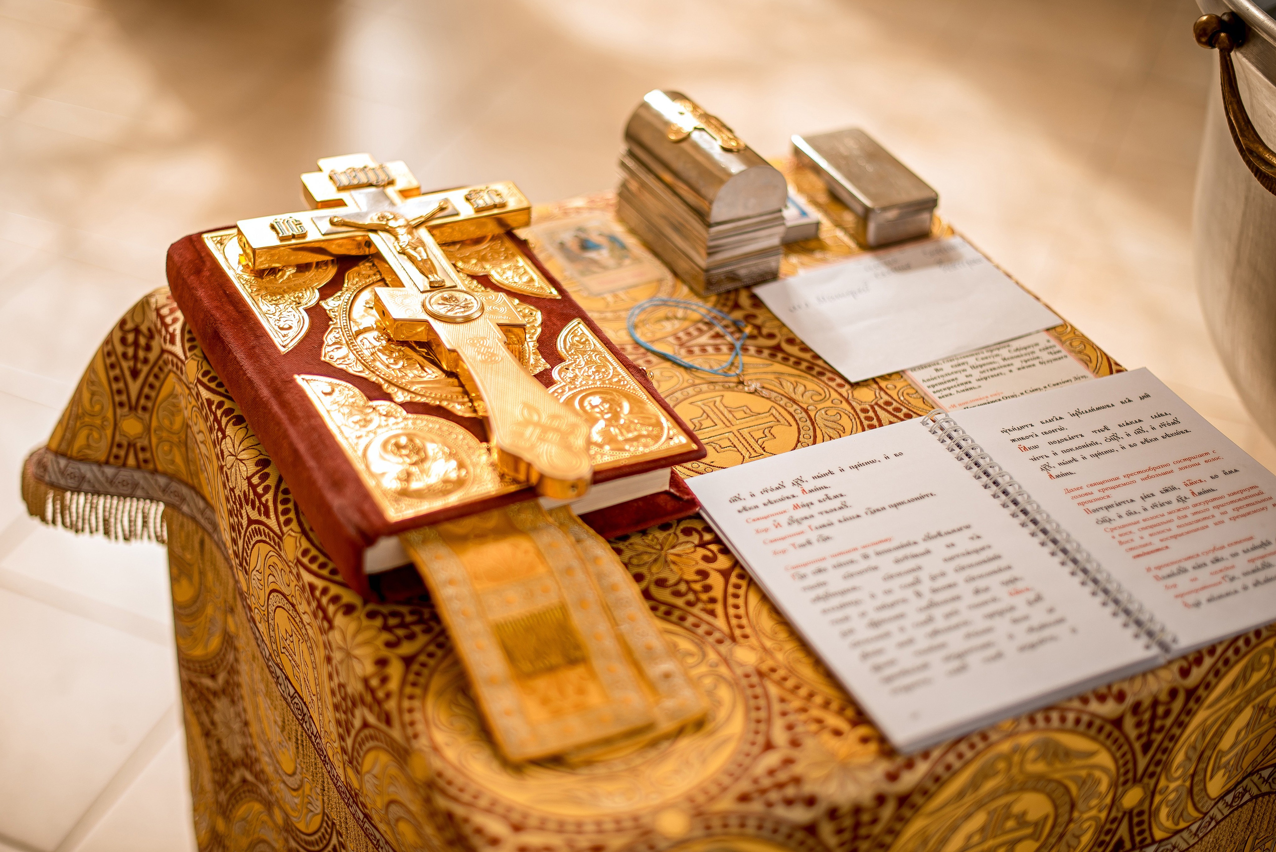 Крещение Матвея. Фотограф Мария Стрелкова