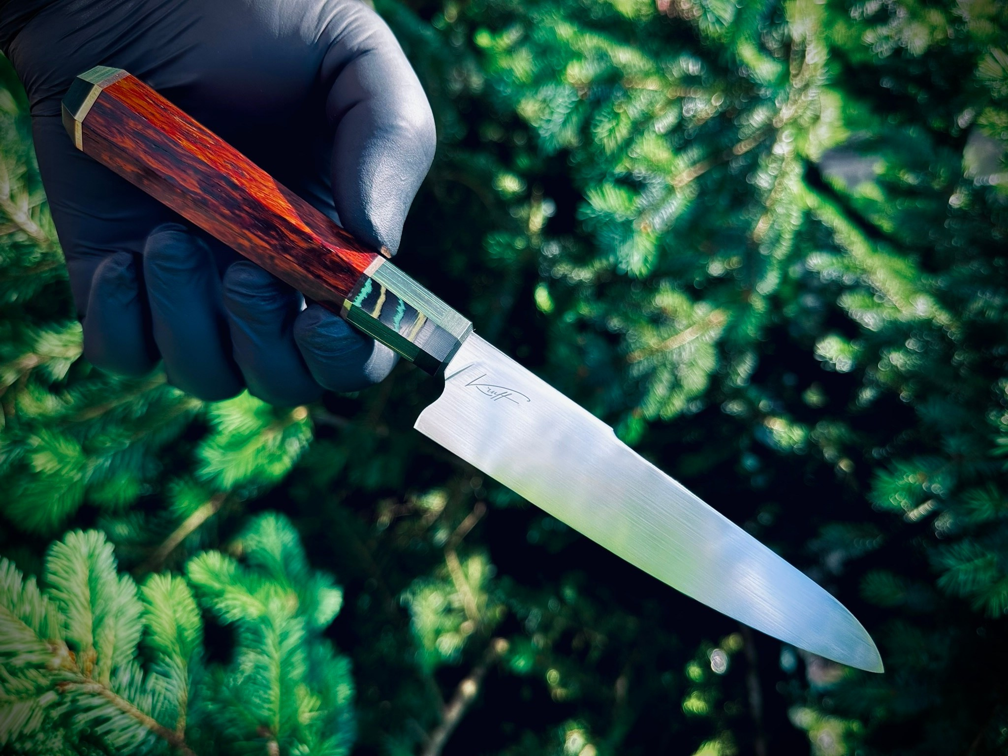 Нож Петти на заказ. 🔪 Авторские кухонные ножи Б. Кравченко