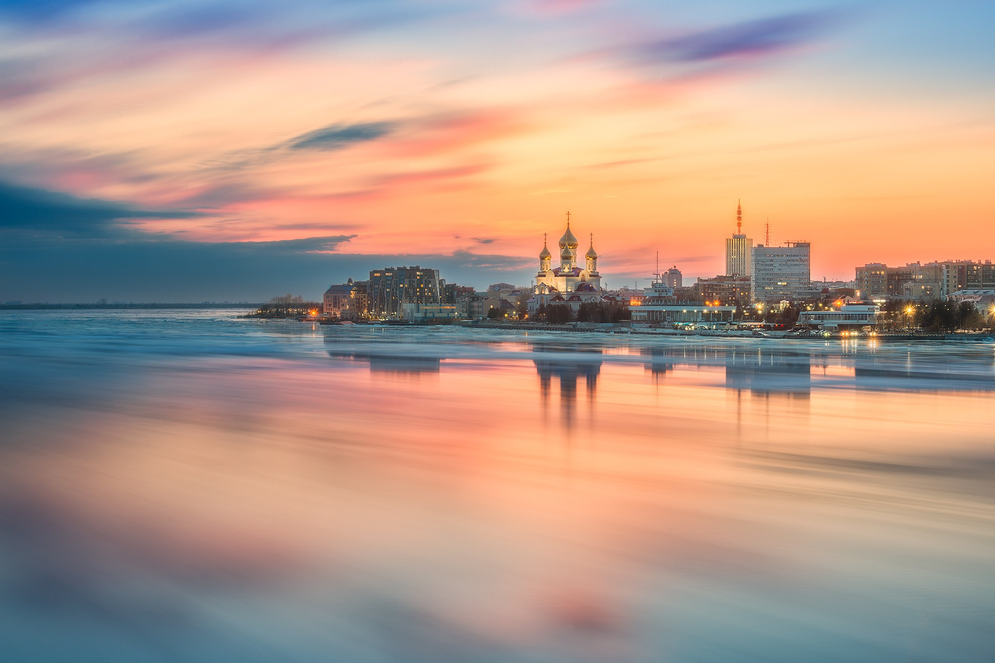 Город. Аэросъемка в Архангельске, Александр Ермолин