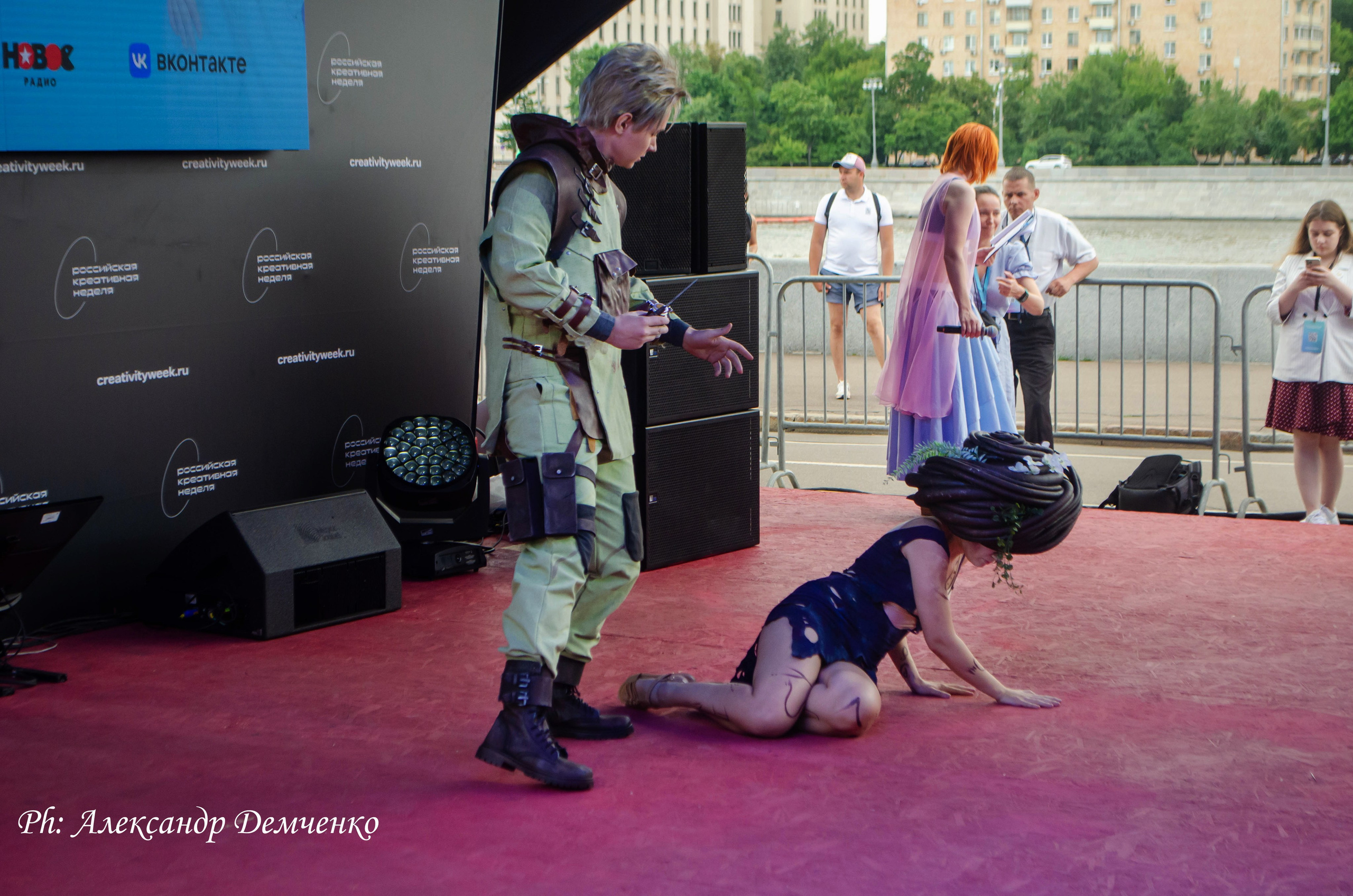 Фотосессия в Парке Горького на Лидеры молодого контента