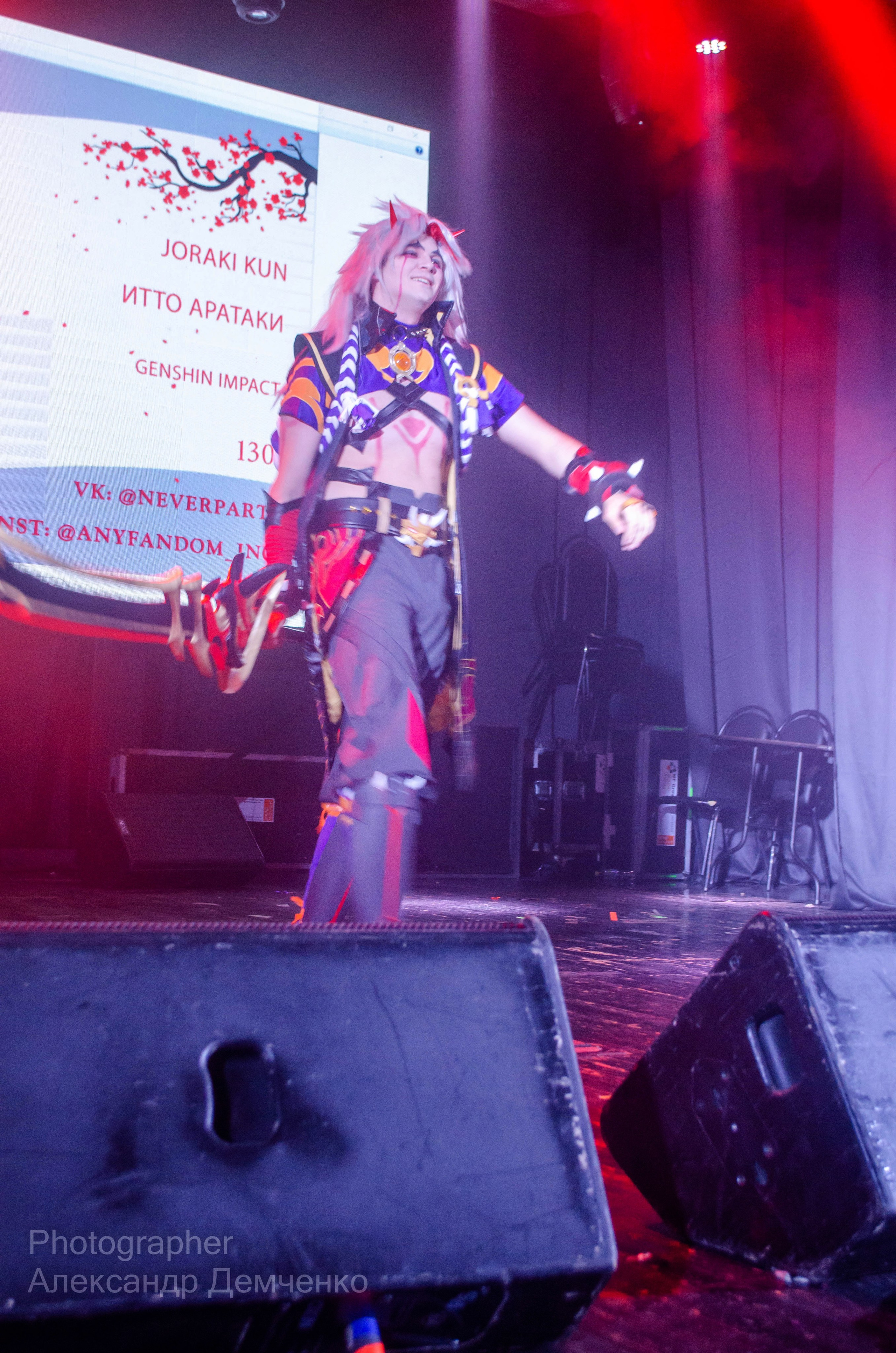 Фотосессия на фестивале косплея Never Party 3.0 в Москва