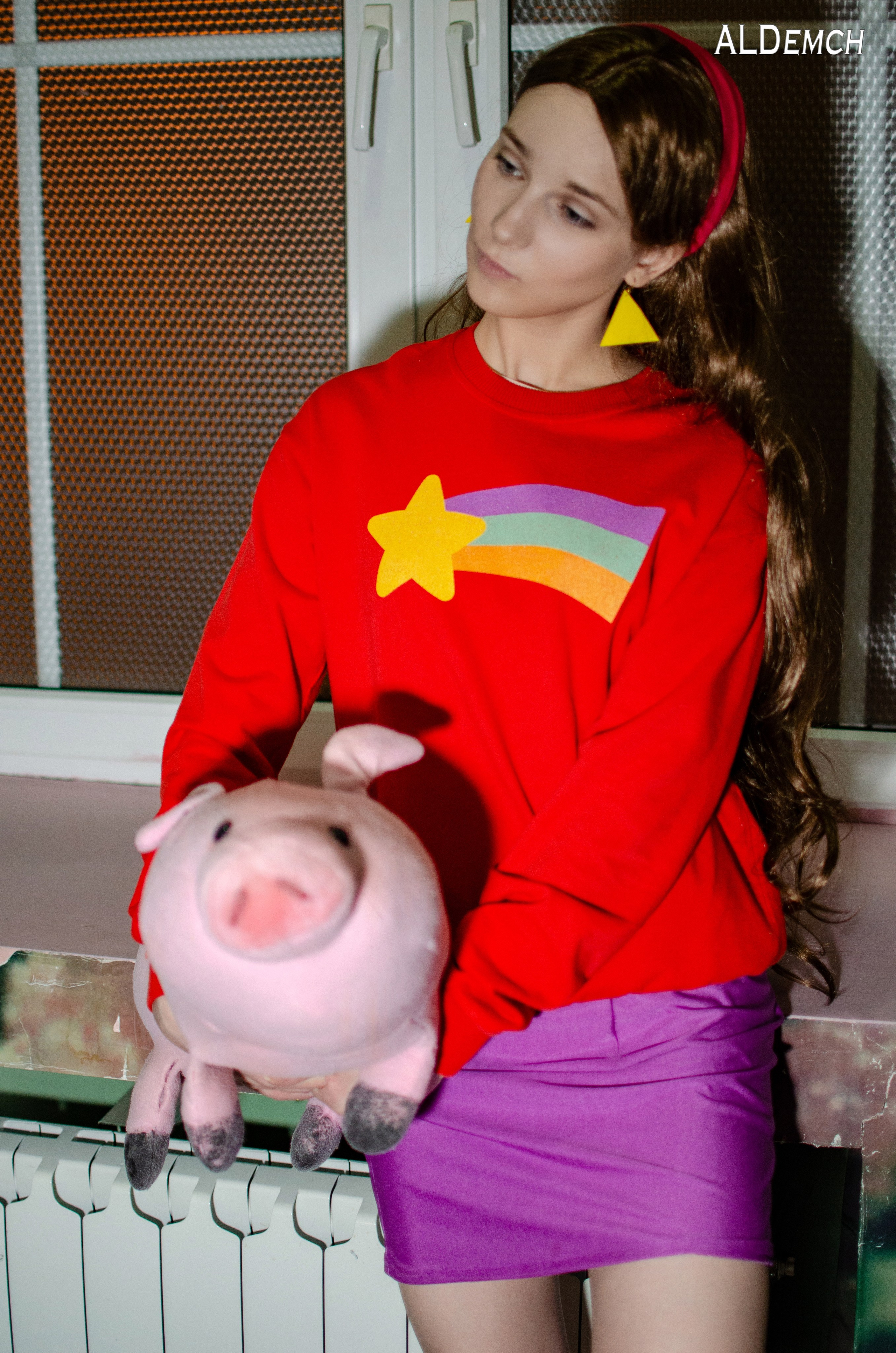 Мэйбл Пайнс из Гравити Фолз косплей фотосессия в Москве