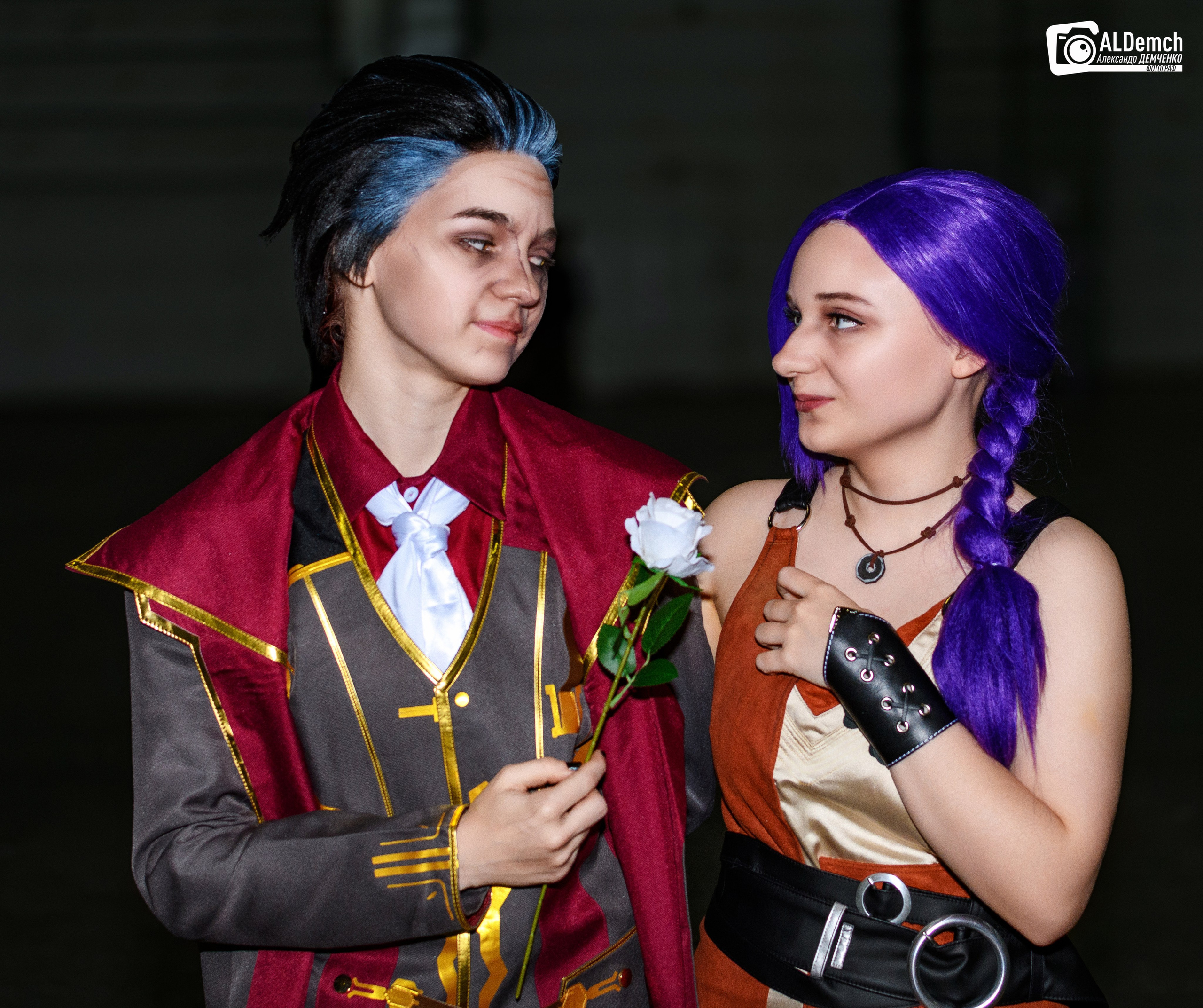 Аркейн, Ви, Джинкс, Лига Легенд фотосессия косплея в Москве