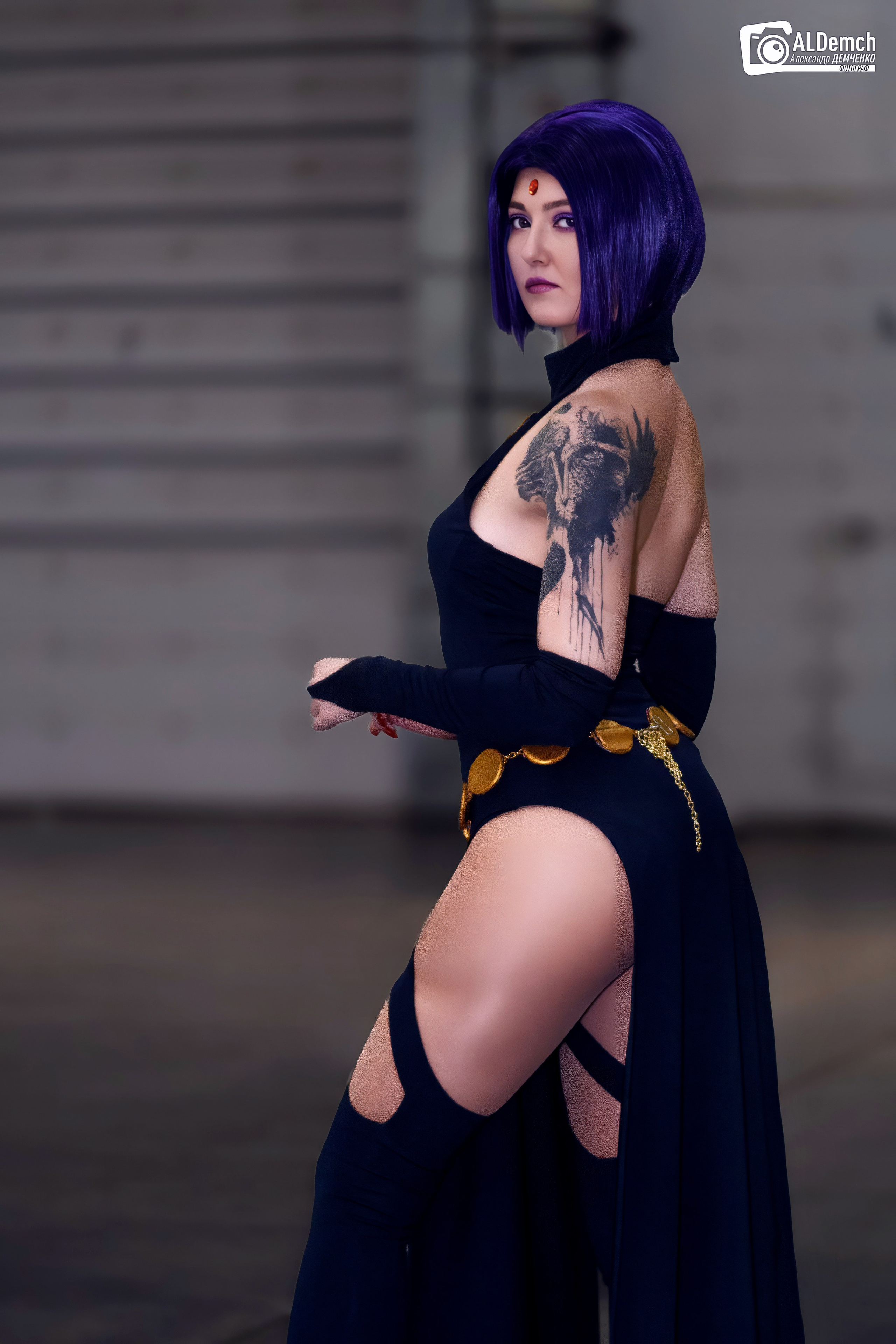 Рейвен и Красный Колпак косплей фотосессия в Москве от профессионального фотографа Александр Демченко ALDemch