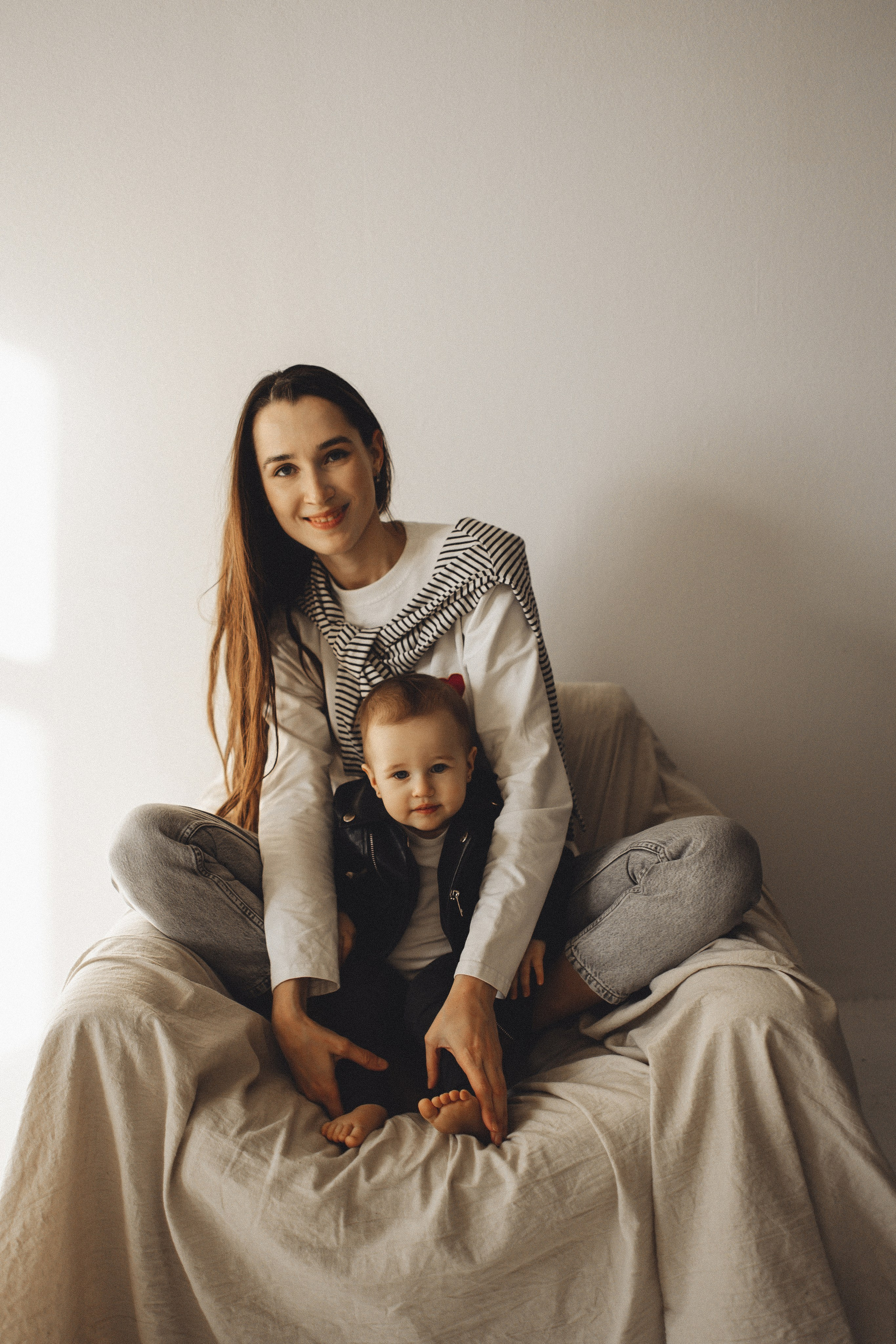 Семейная история в студии. Семейный и детский фотограф, таганрог, ростов-на-дону