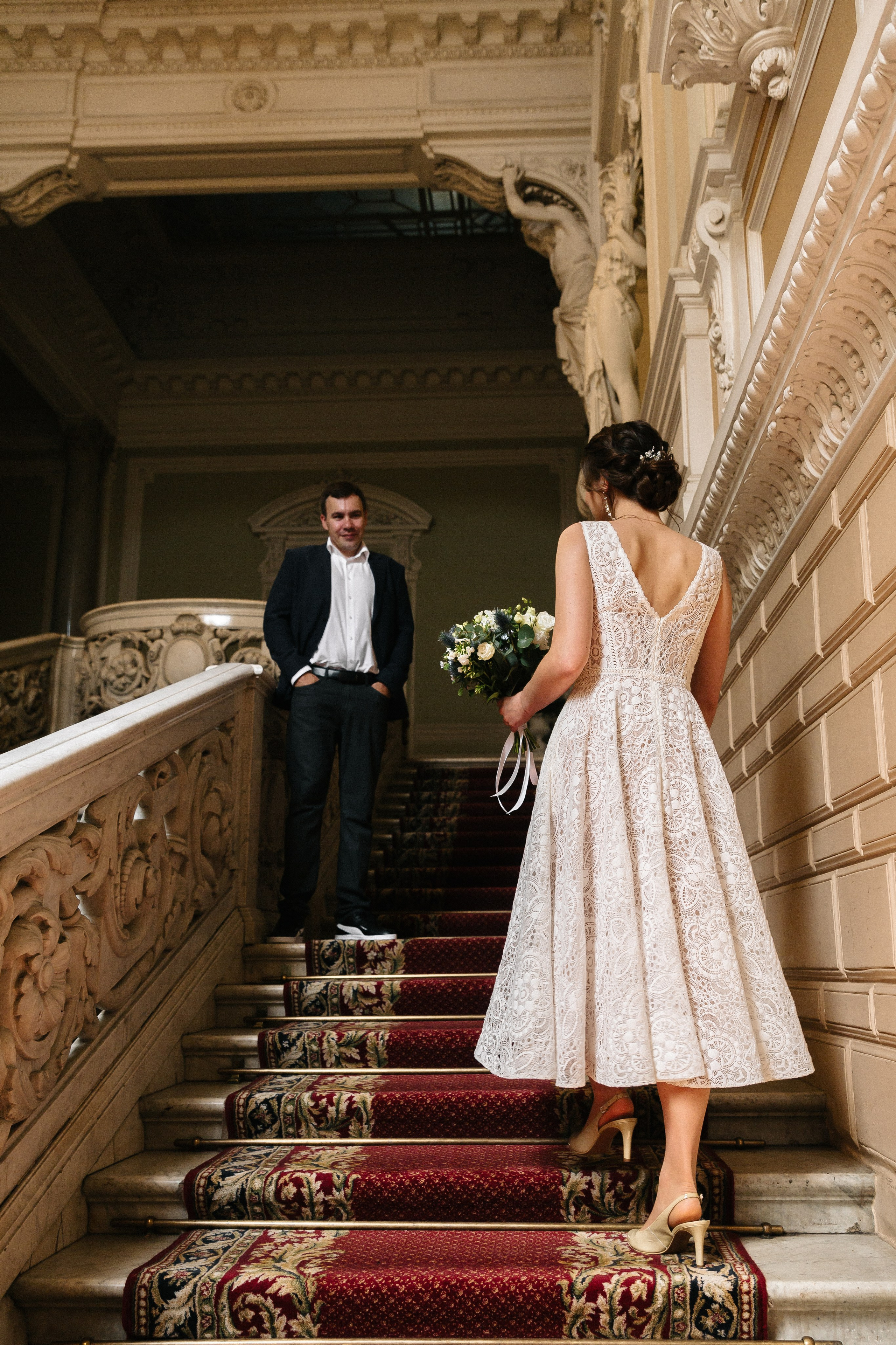 ДВОРЕЦ № 1 | Июль, Исаакиевская площадь. Свадебный фотограф в Санкт-Петербурге Полина Корзухина