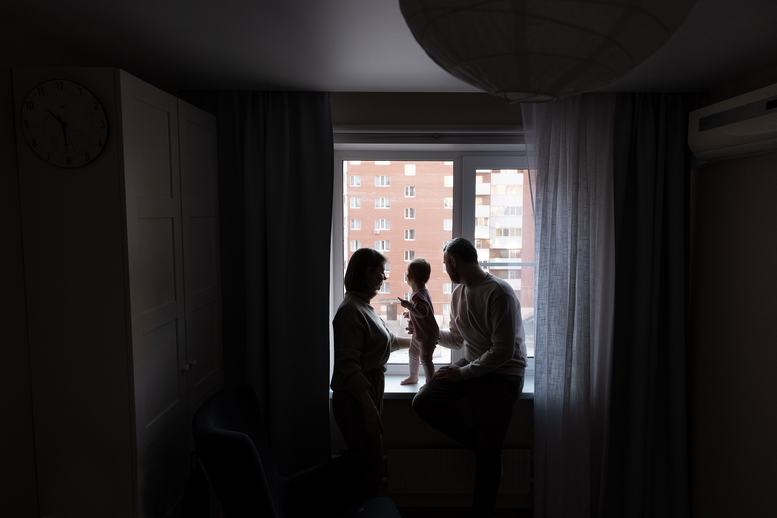 Семья Иры и Алексея (съемка в квартире). Екатерина Мишина творческий фотограф в Самаре