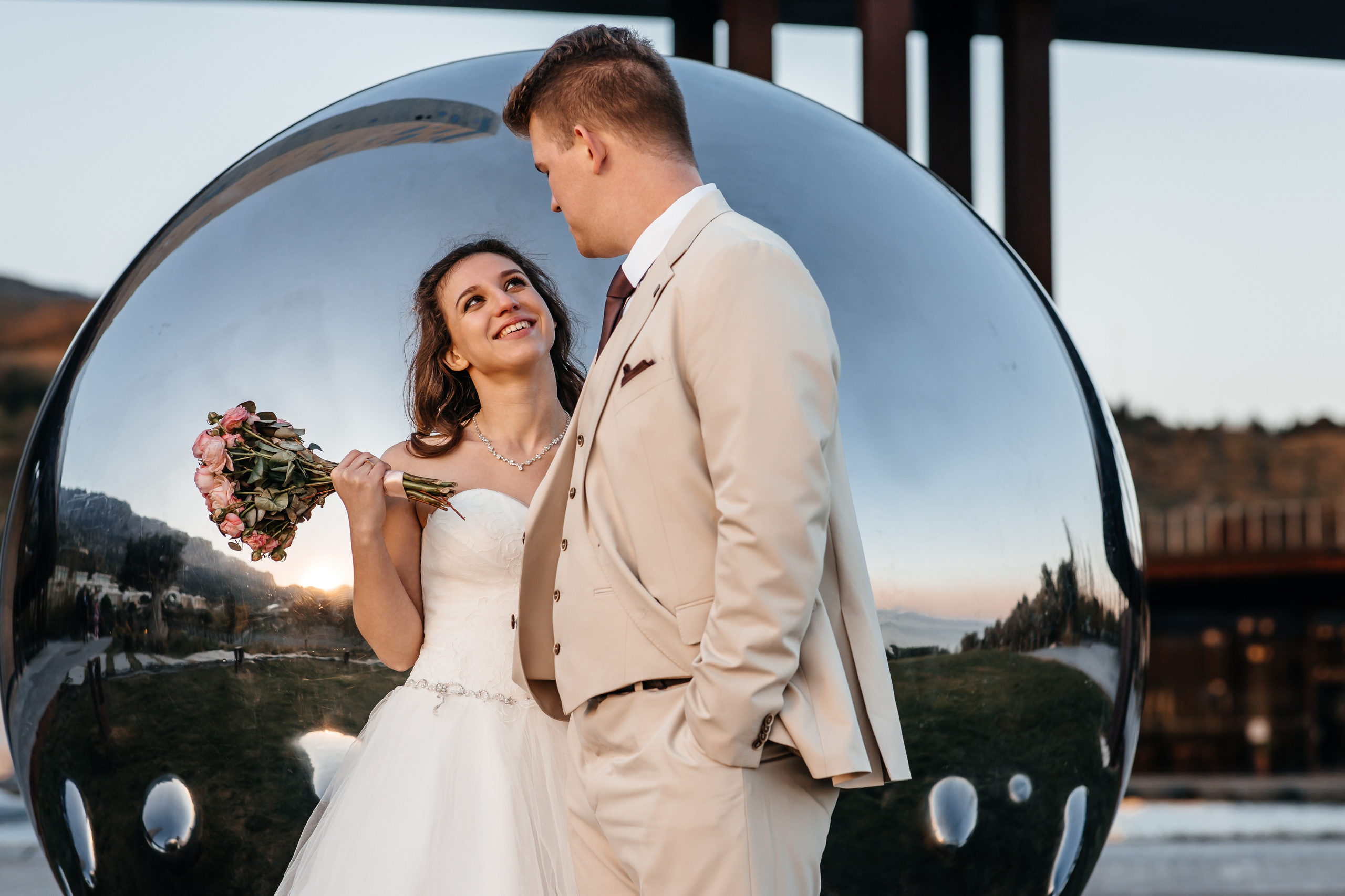 Сакура в Японском саду. Анонс свадьбы для Никиты и Марины. Свадебный фотограф в Крыму и Севастополе Ольга Баскакова