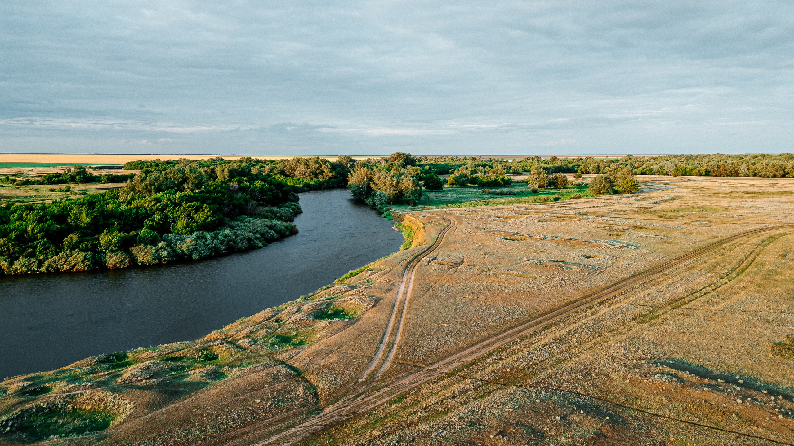 dji, dji mini 3 pro, урал, река, зко