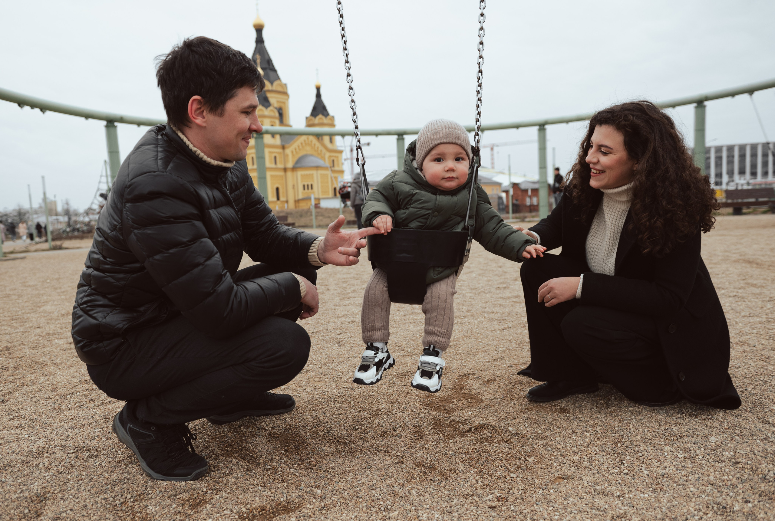 Сергей, Сабина и Лев. Семейный и свадебный фотограф в Нижнем Новгороде Анастасия Хренова