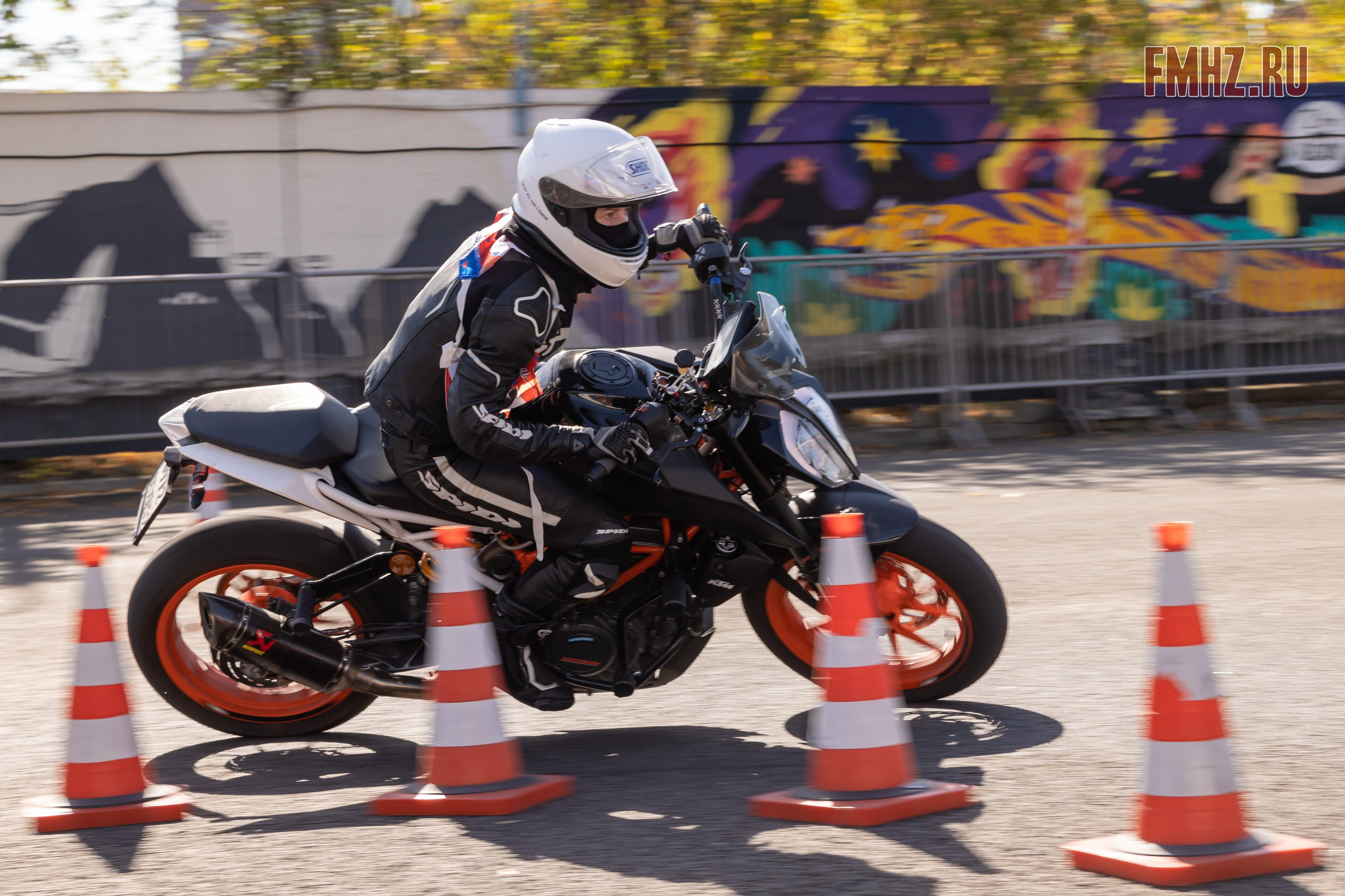 Соревнования по мотоджимхане на площадке Мосгортранс 15.09.2024. Фотограф Владимир Охрименко