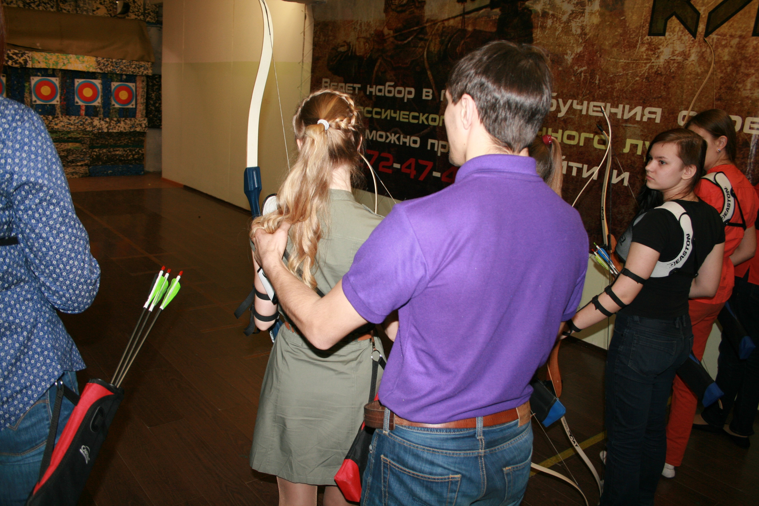 Соня ДР Стрелковый клуб 14 лет 15.03.2014. Семейный, Свадебный фотограф СПБ Питер— Романова Екатерина