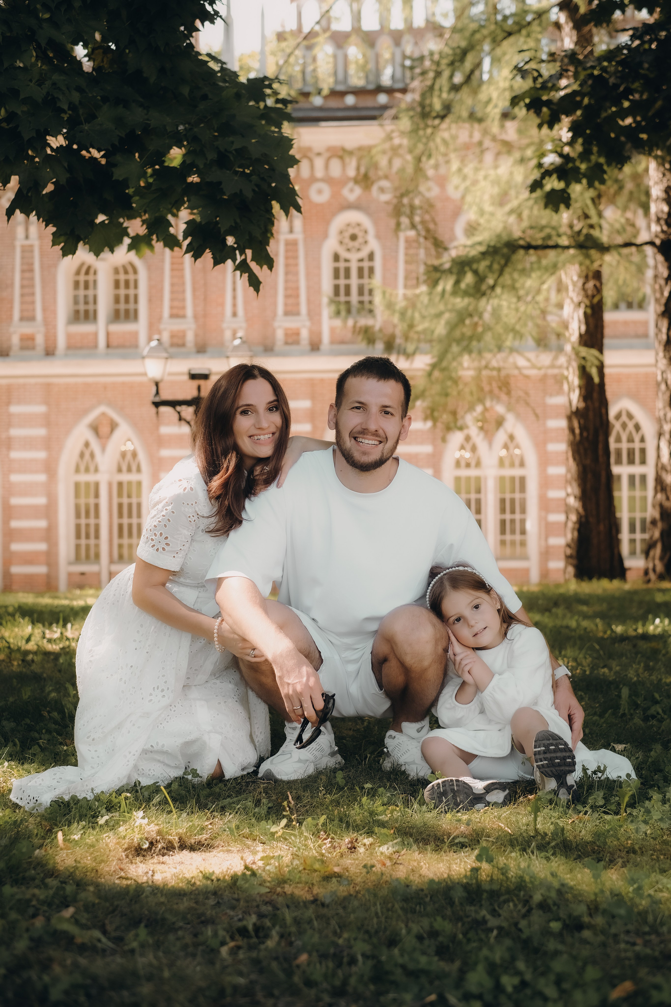 Семейная прогулка в Царицыно. Свадебный и семейный фотограф в Москве Инника Кетлер
