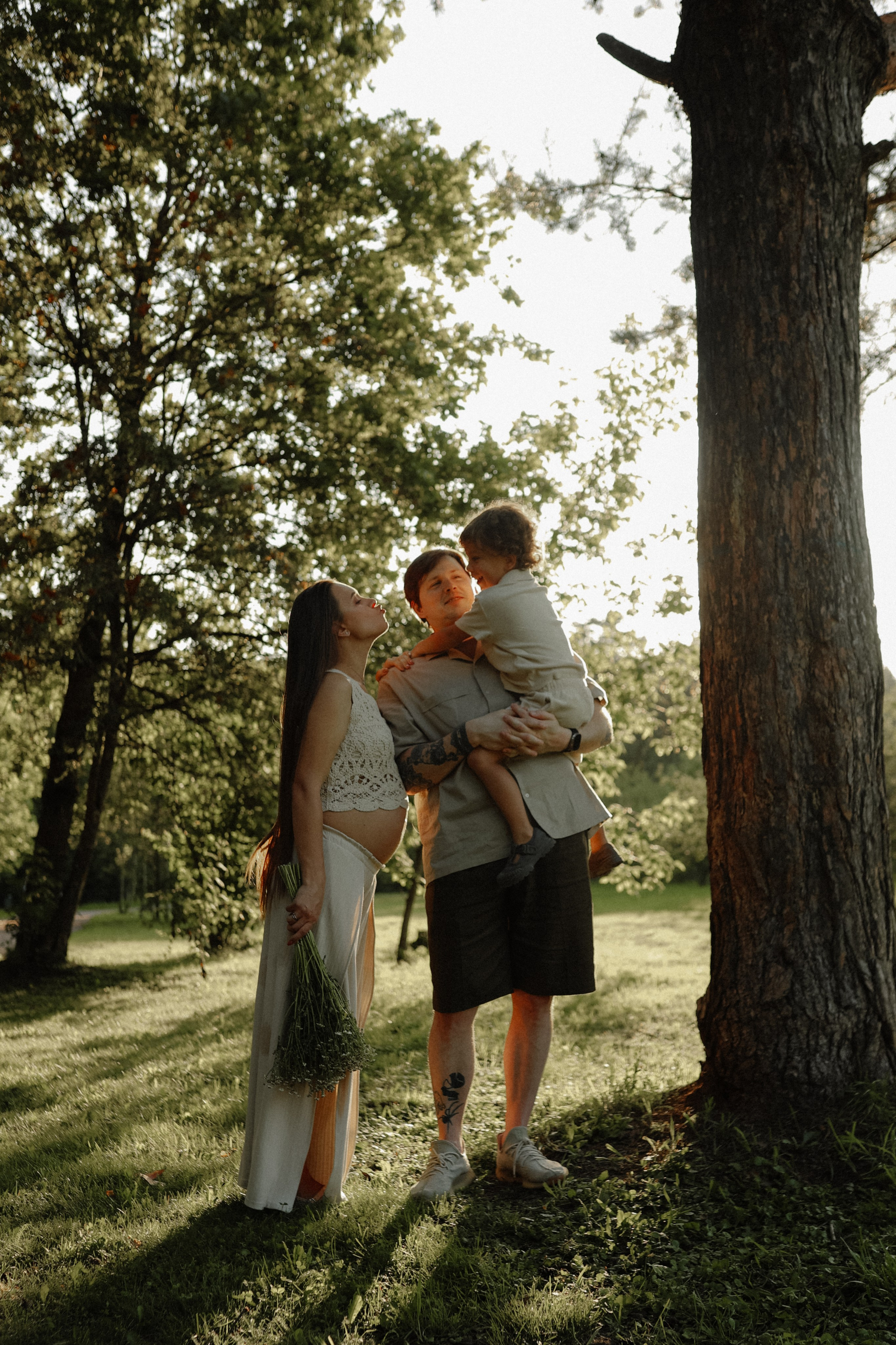 Большая семья. Детский и семейный фотограф, съемка новорожденных Москва