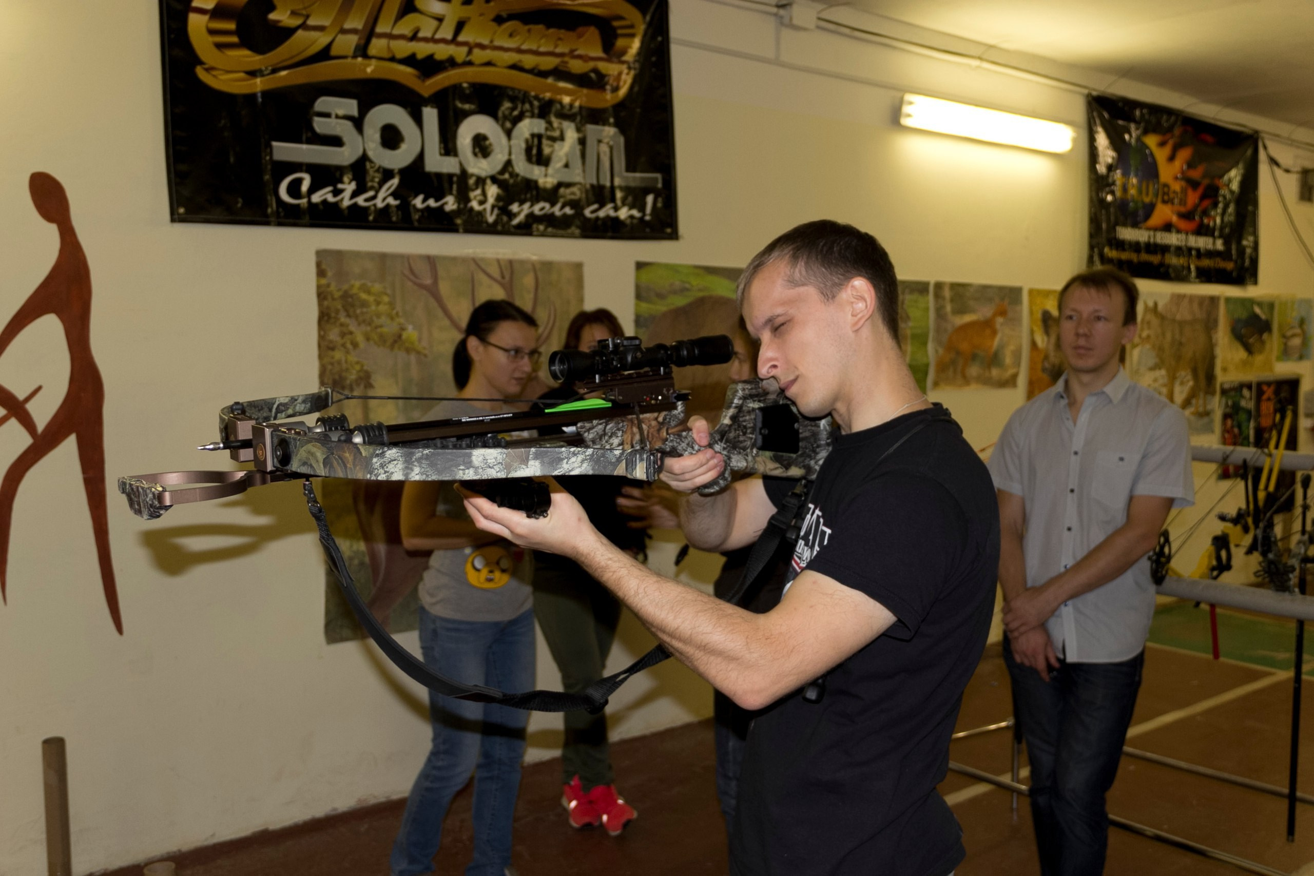 Мастер-класс по стрельбе из луков и арбалетов | 04.09.2016. Галерея Фантим