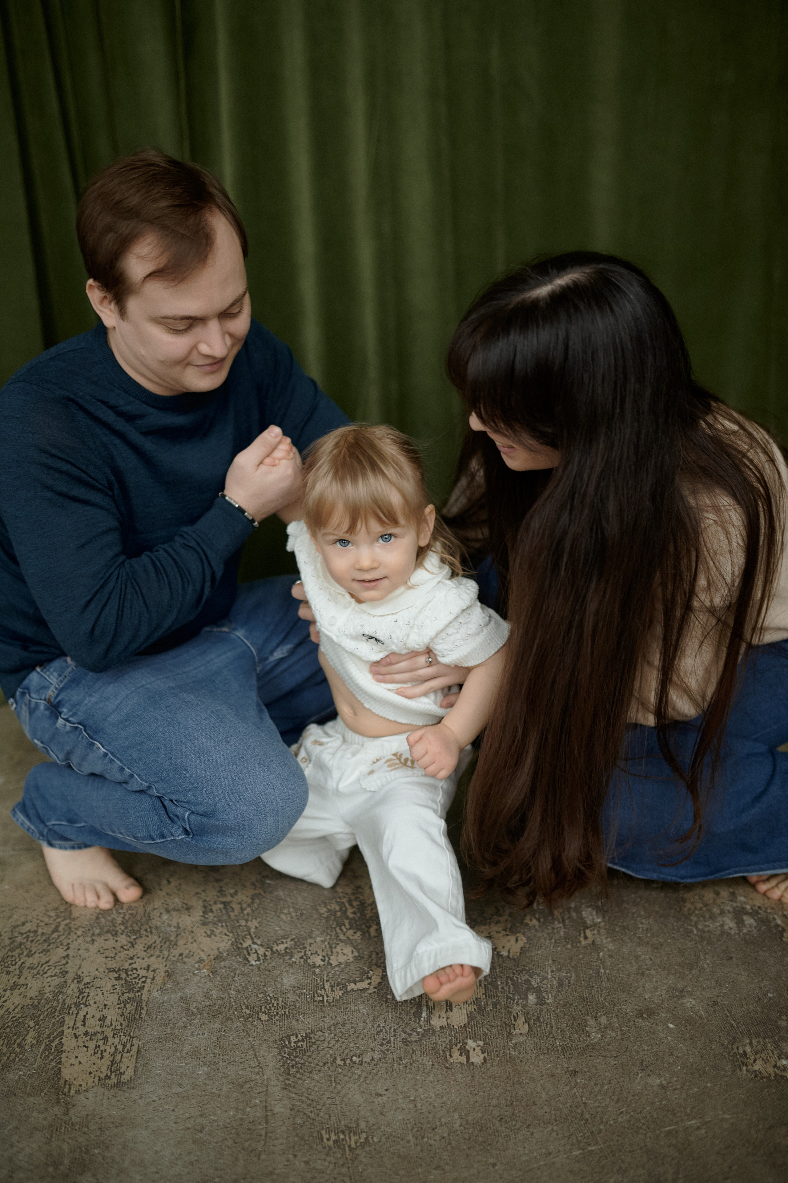 Илья, Ирина и Ева. Семейный и свадебный lifestyle-фотограф в Москве Мария Петрова
