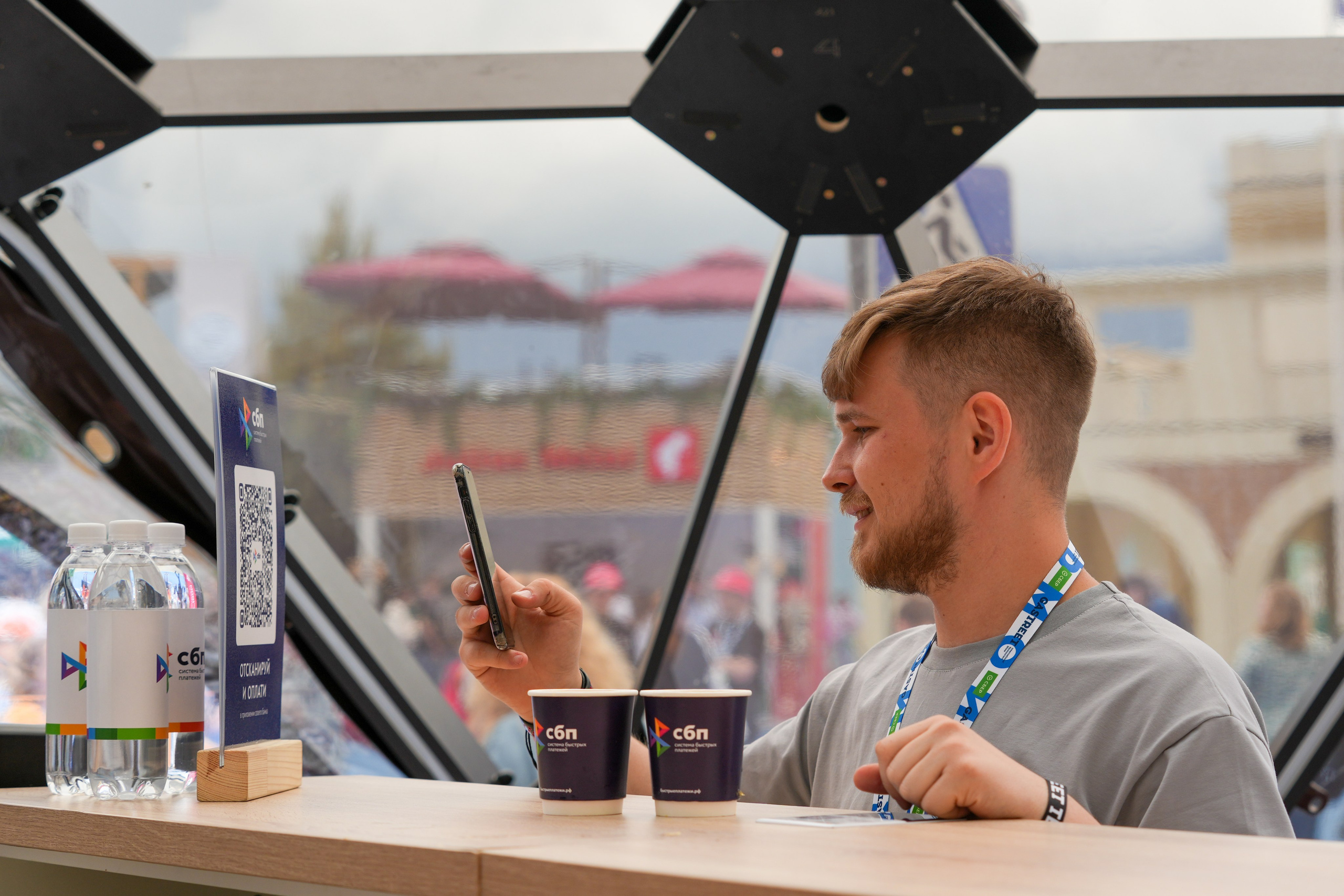 Фотоотчет партнерской интеграции СБП на Gastreet 2023. Репортажный фотограф в Красной Поляне и Сочи Павлюченко Екатерина