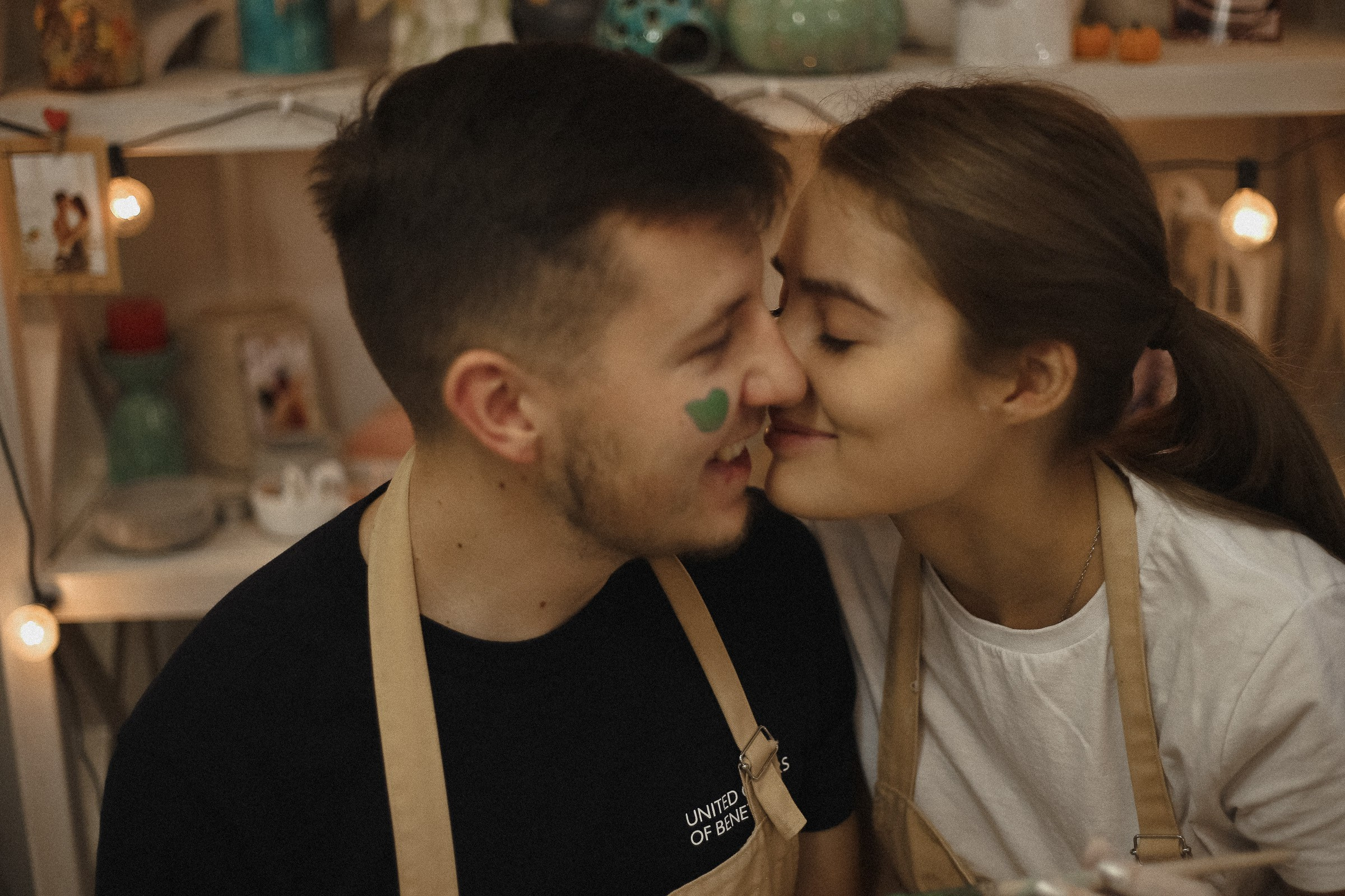 Парная фотосессия в гончарной мастерской. Семейный, love story, свадебный фотограф Анапа