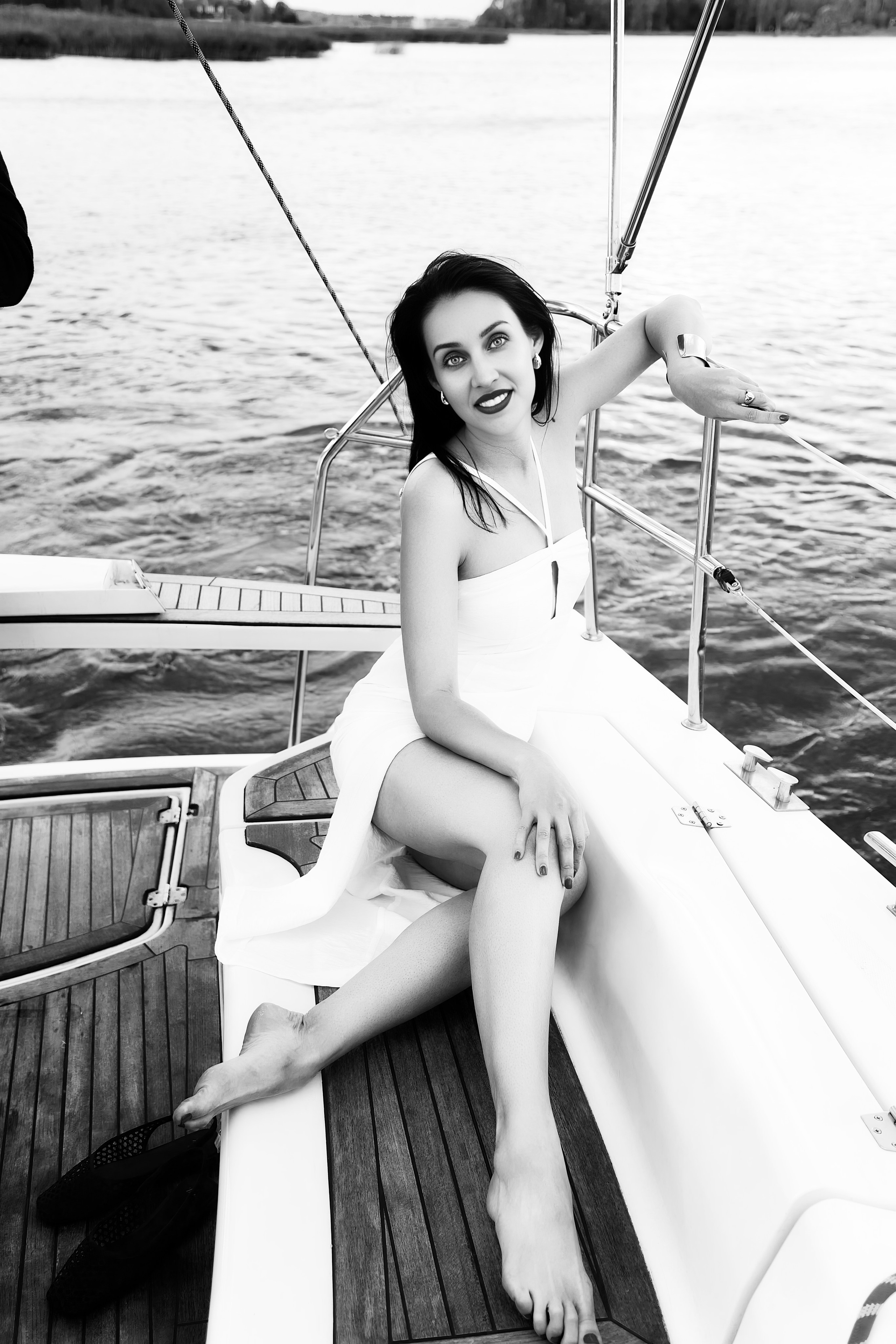 Фотосессия на яхте. Фотограф в Минске Анна Кучинская