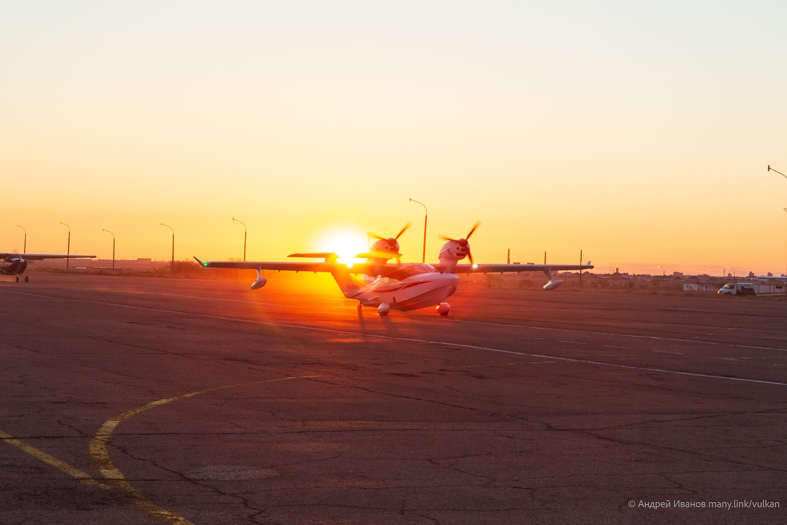 Перелёт на Байконур в 2026 г на самолётах АОН. Фотоальбом показывающий увлекательный мир авиации и мир медведей Андрея Иванова