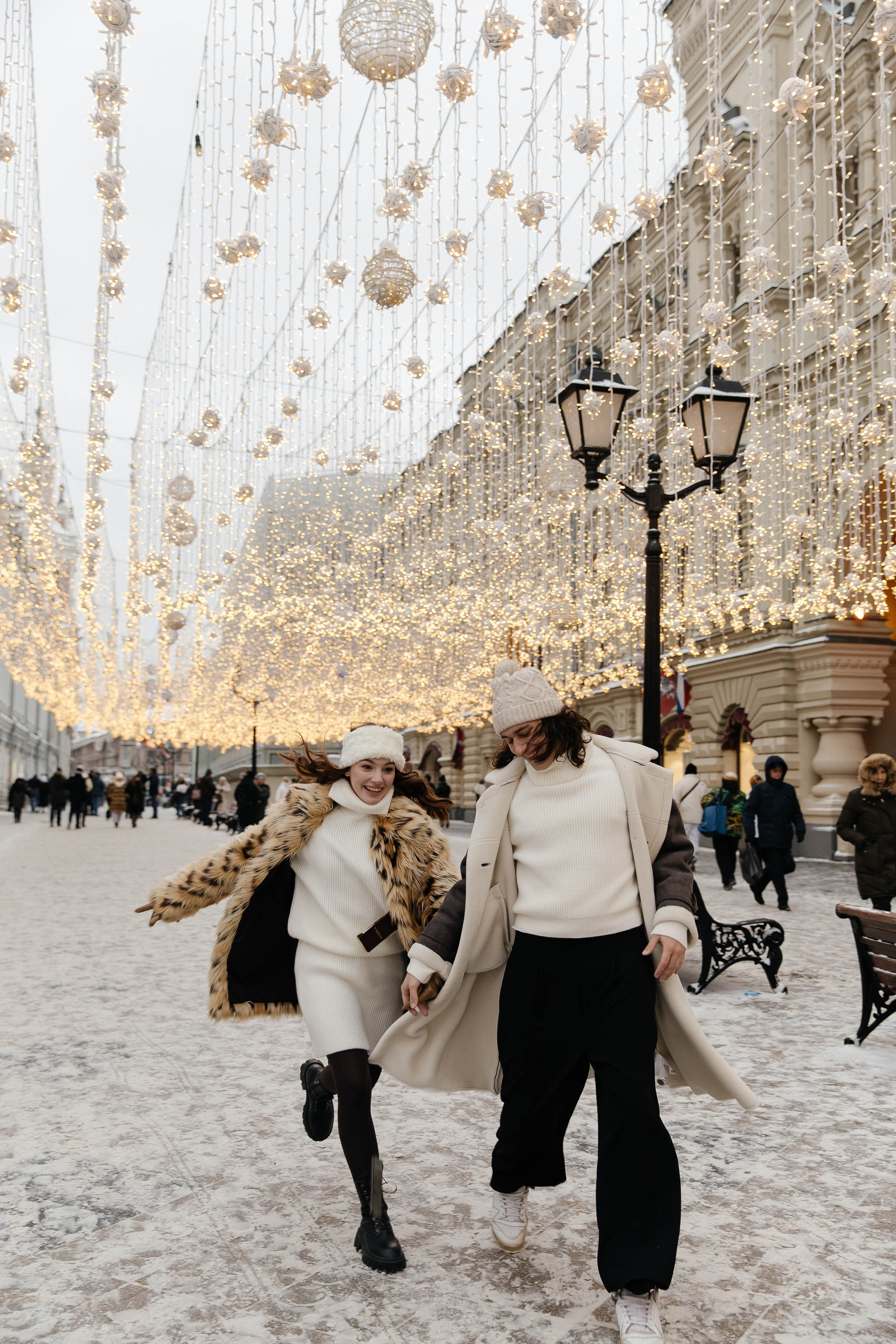 Зимняя история любви. Фотограф индивидуальных женских портретов и LOVEstory в Москве