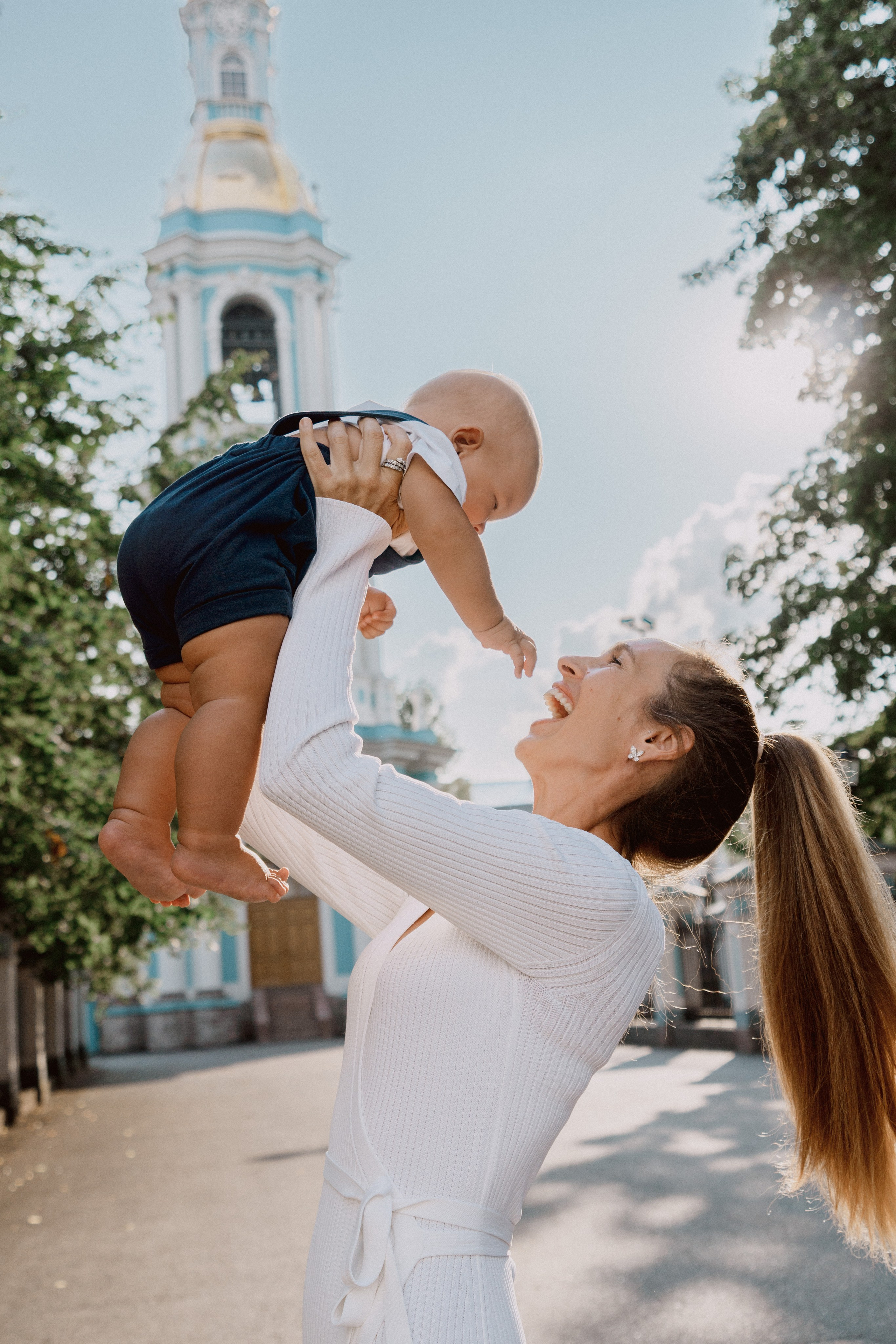 Крещение в Никольском соборе. Семейный фотограф и видеограф Алёна Ким