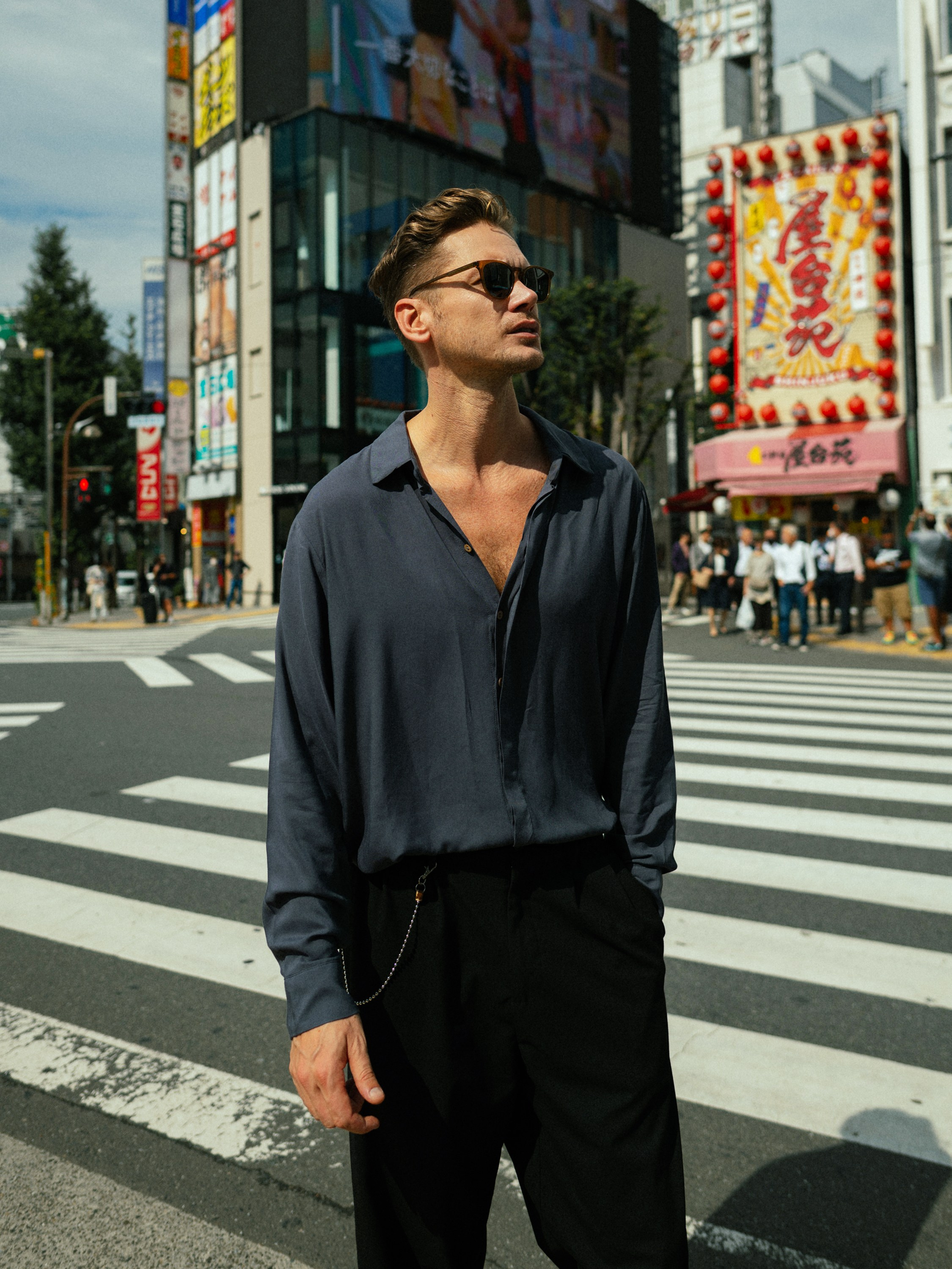 Men's photoshoot in Tokyo. Photographer in Tokyo Anatolii Ozarto