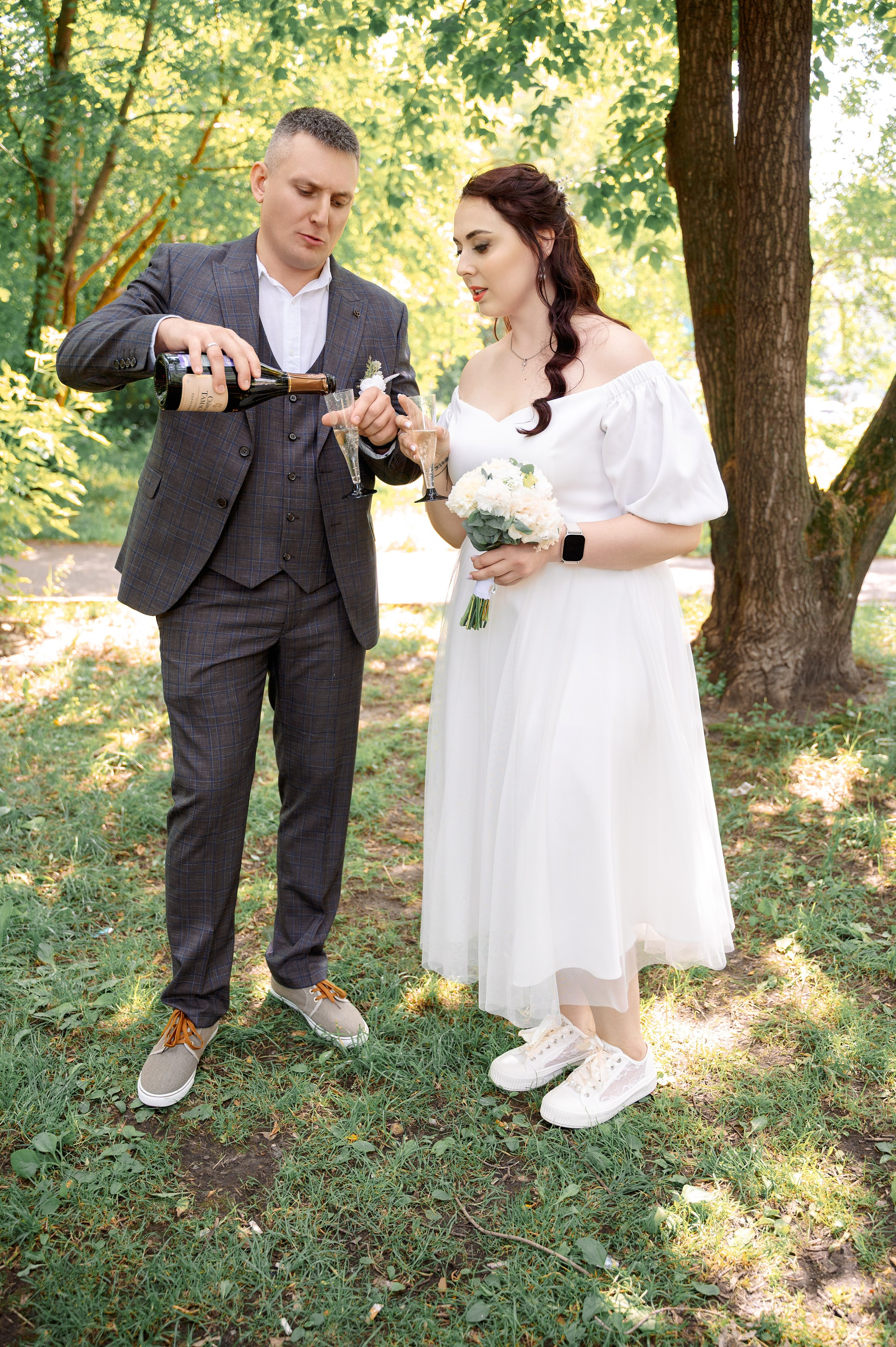 Свадьба Сергея и Елизавета. Семейный, свадебный, школьный фотограф в Железногорске Целуев Андрей