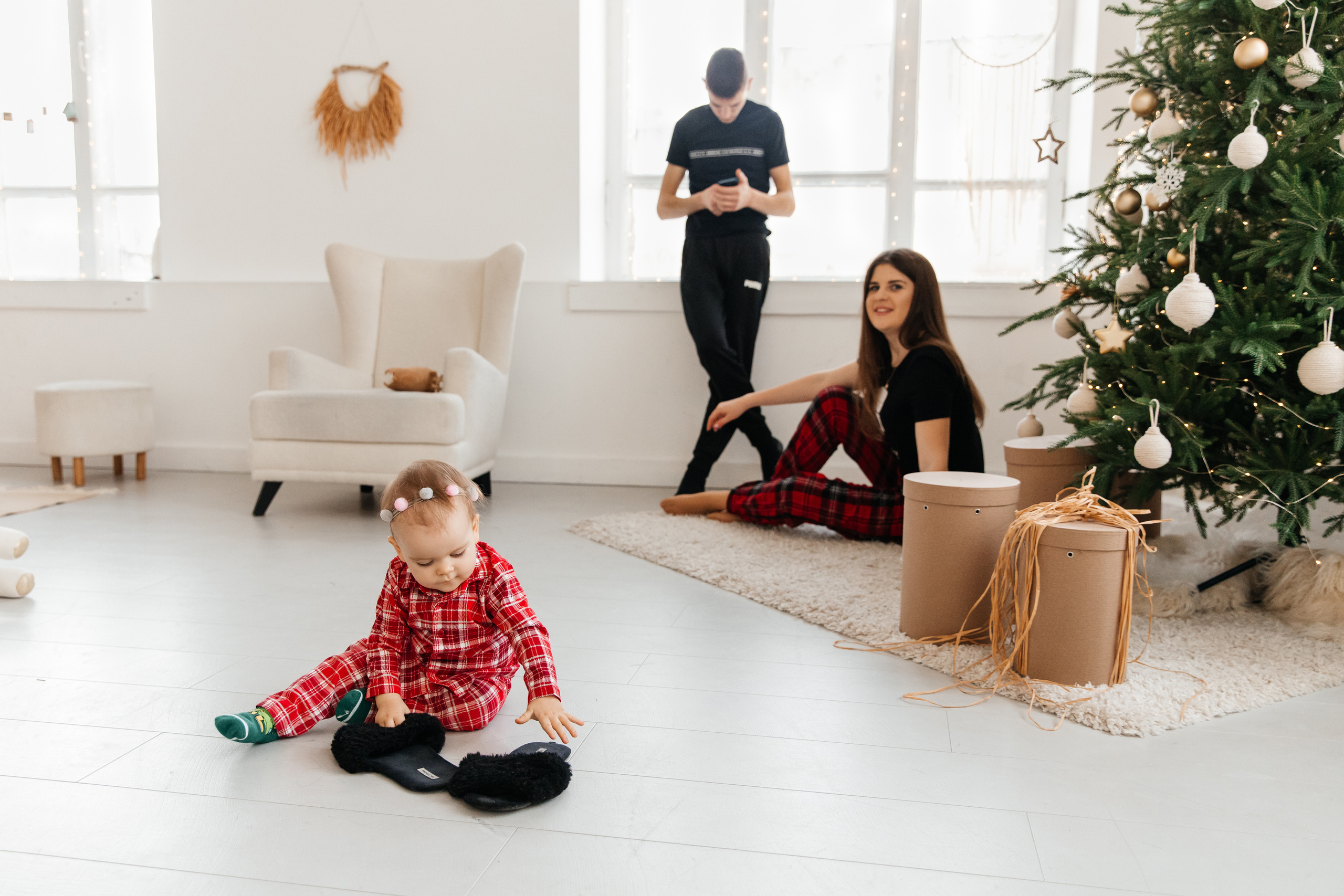 Ani's first new year. ФОТОГРАФ