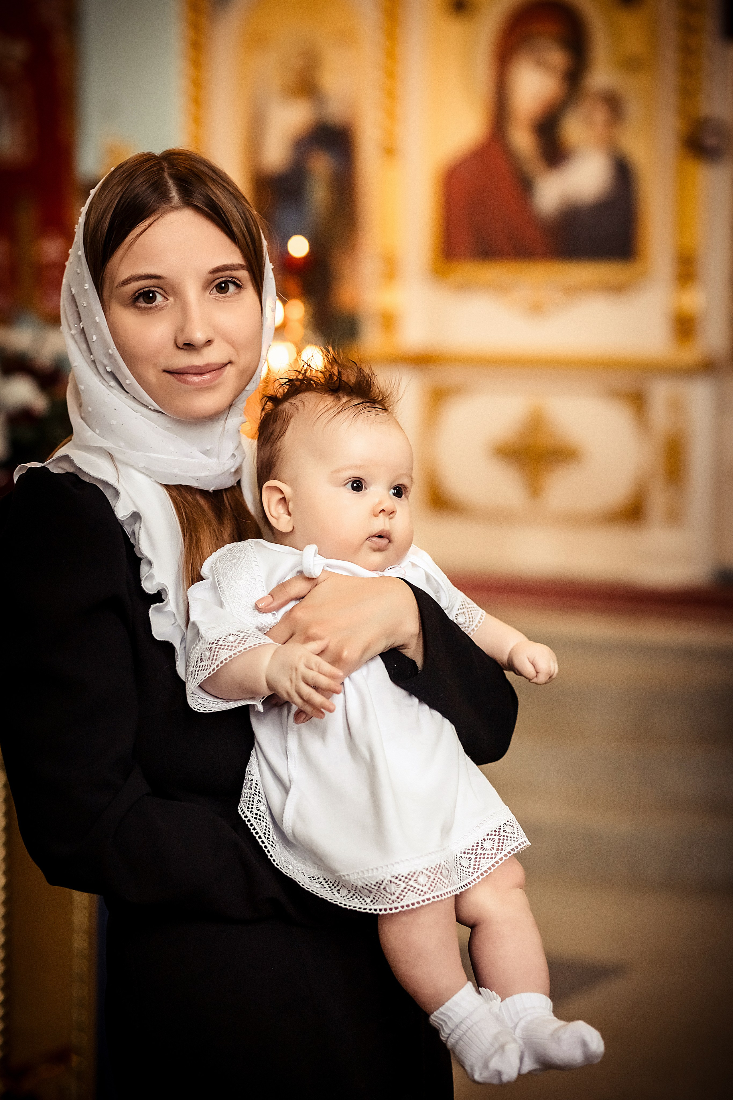 Крещение Верочки