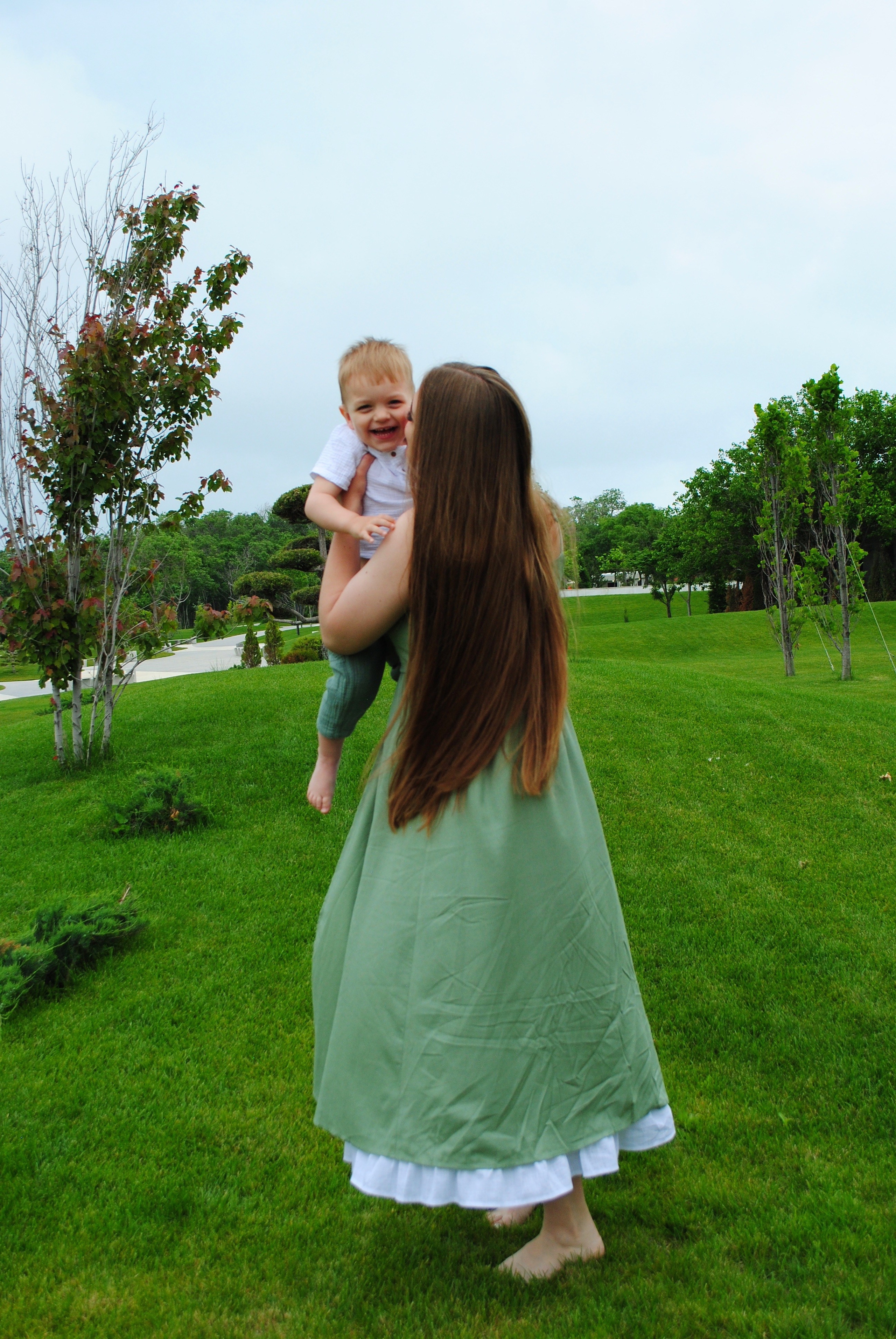 Настя и семья. Фотограф Мария Мусаелян