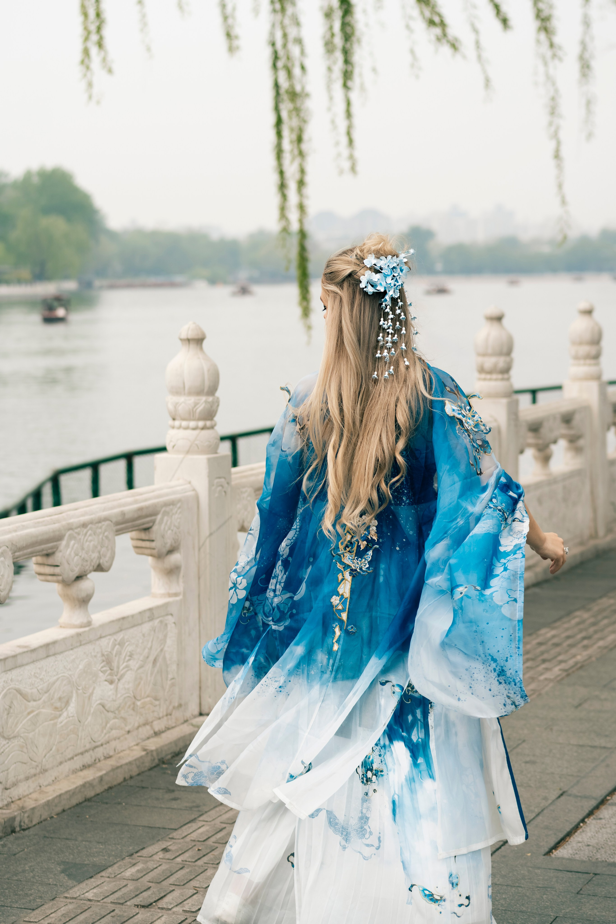Photoshoot in Hanfu dresses