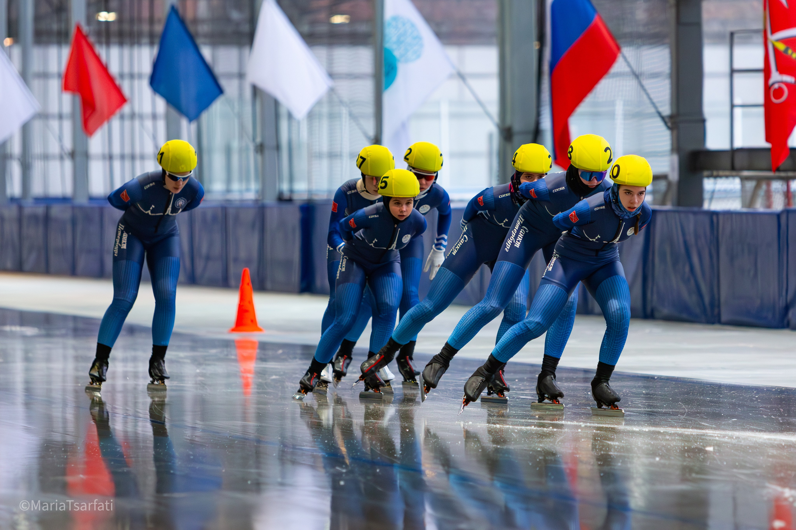 Первенство Санкт-Петербурга по конькобежному спорту, 2025. Спортивная съемка Мария Царфати