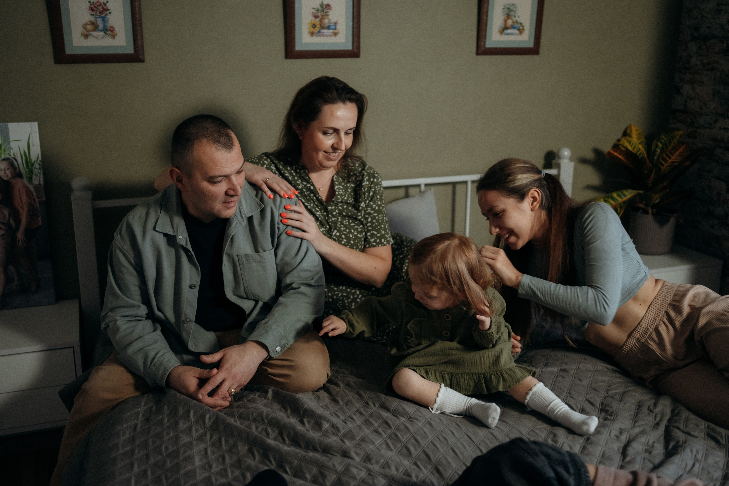 Семейная домашняя фотосъемка в Архангельске и Северодвинске. Портретный и свадебный фотограф в Архангельске Елизавета Стрекаловская